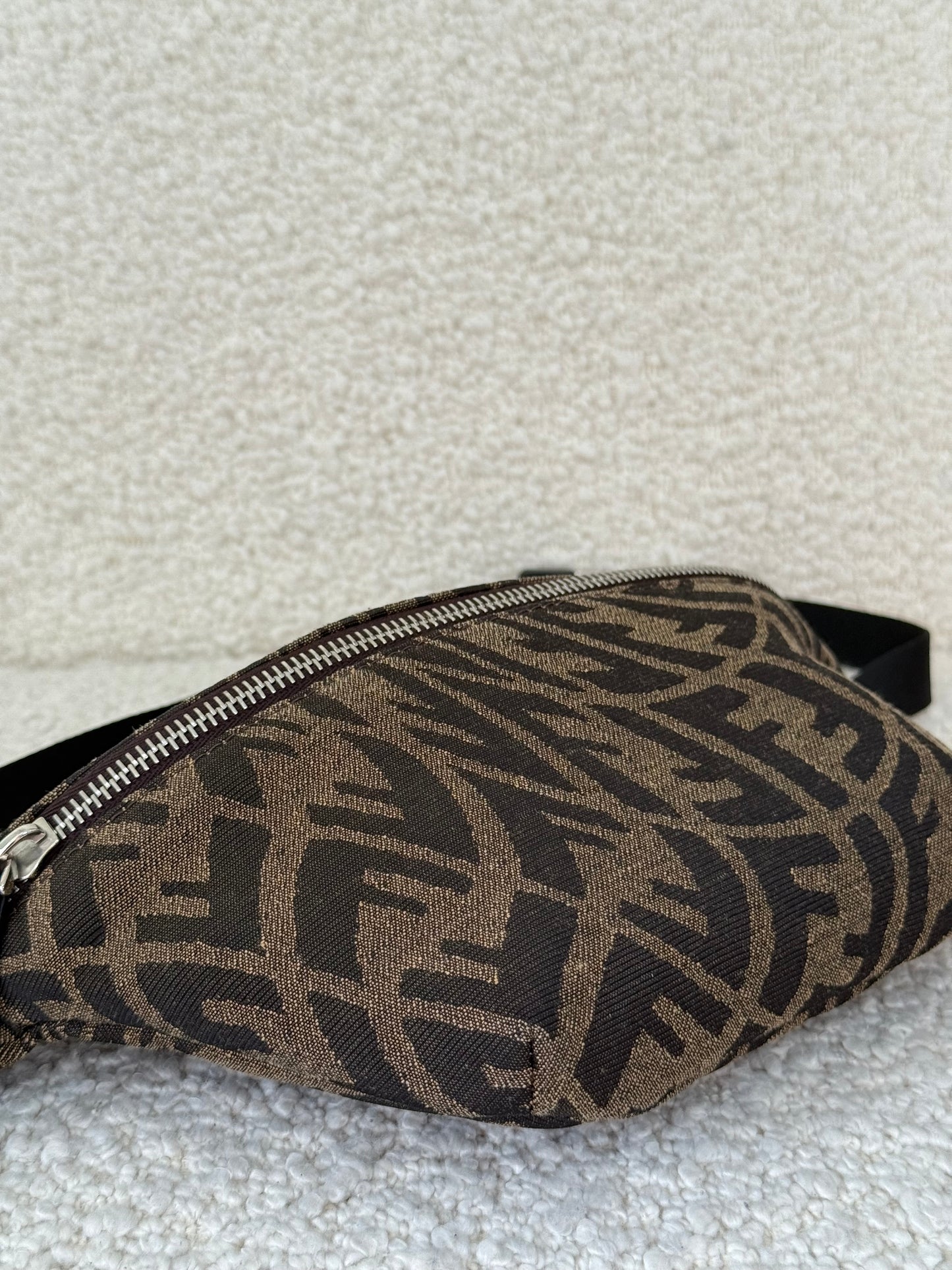 Fendi FF Vertigo Belt Bag Brown