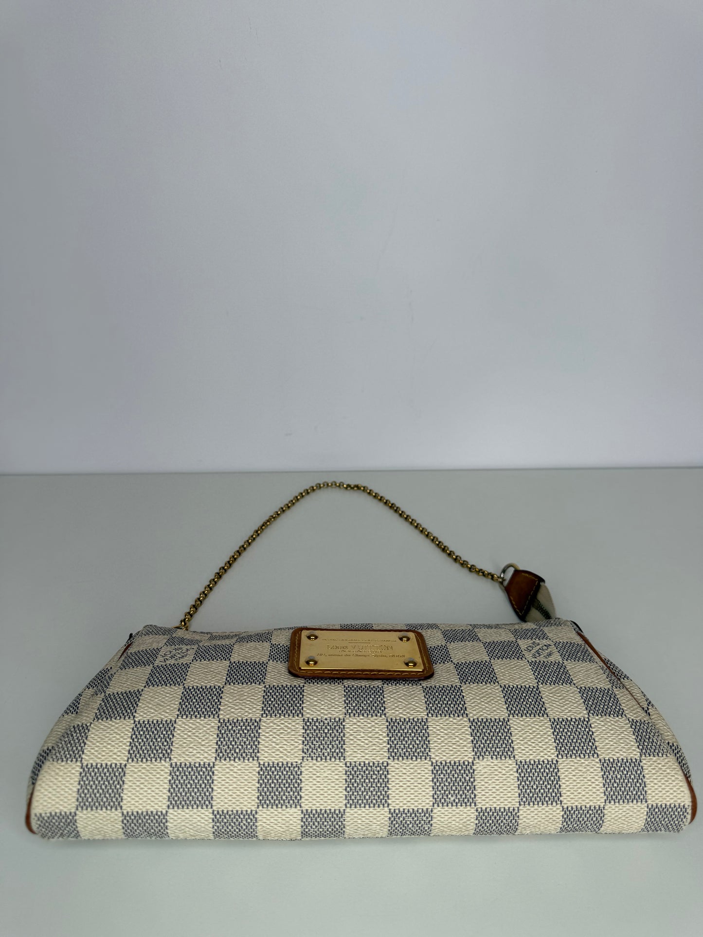 Louis Vuitton Eva Pochette Damier Azur Canvas