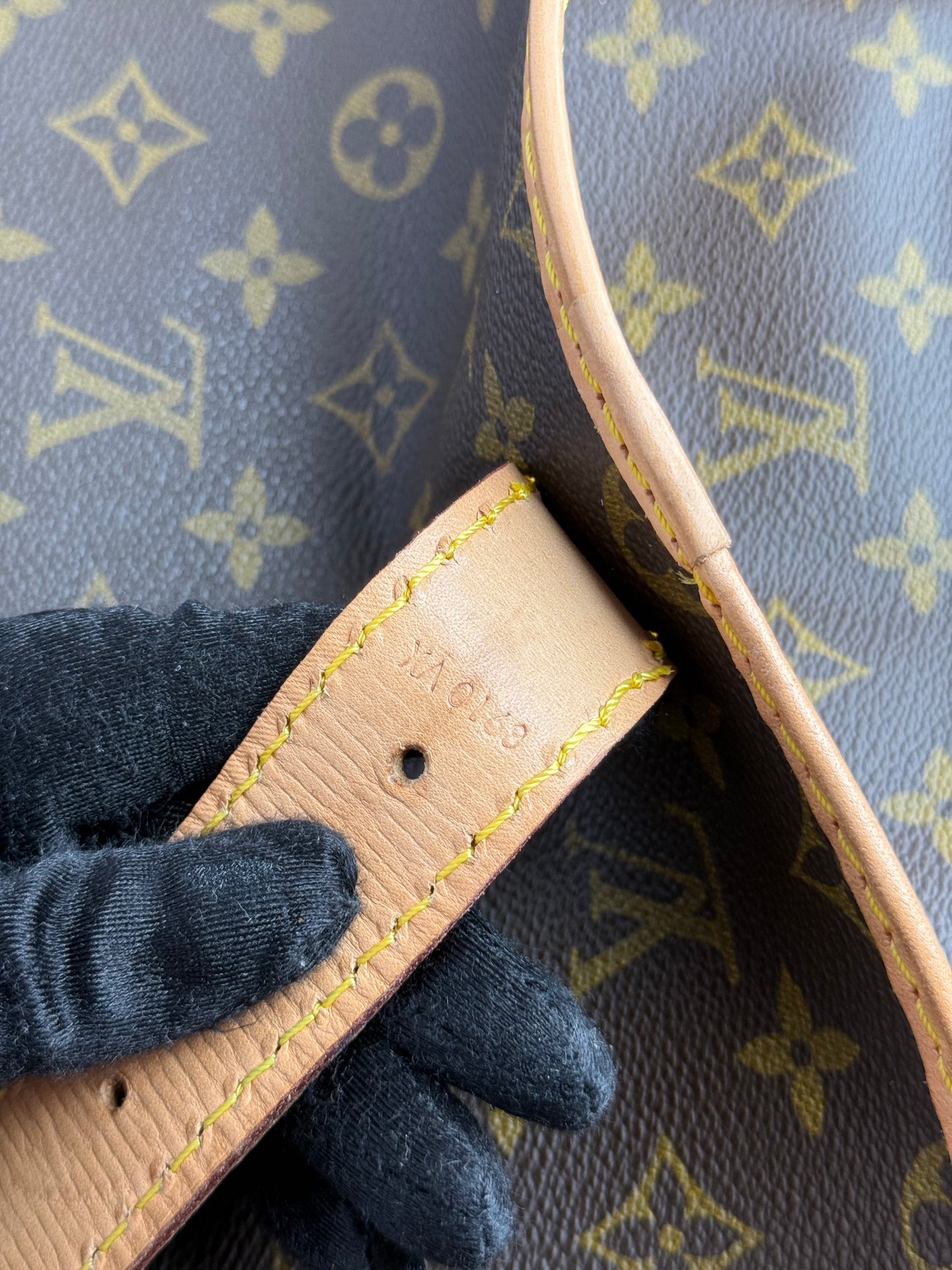 Louis Vuitton Monogram Canvas Sac Kleber Vintage Travel Bag