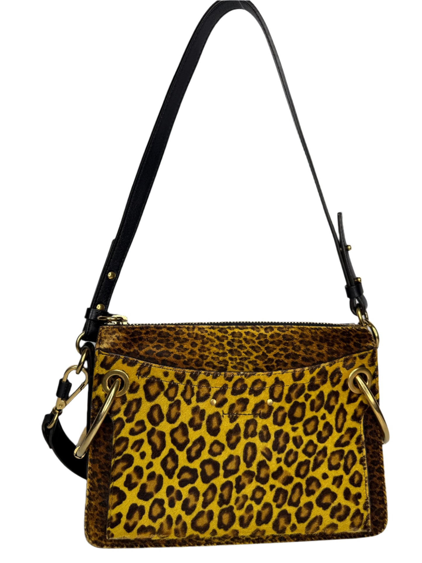 Chloé Limited Edition Roy Ponyhair Leopard Print Bag