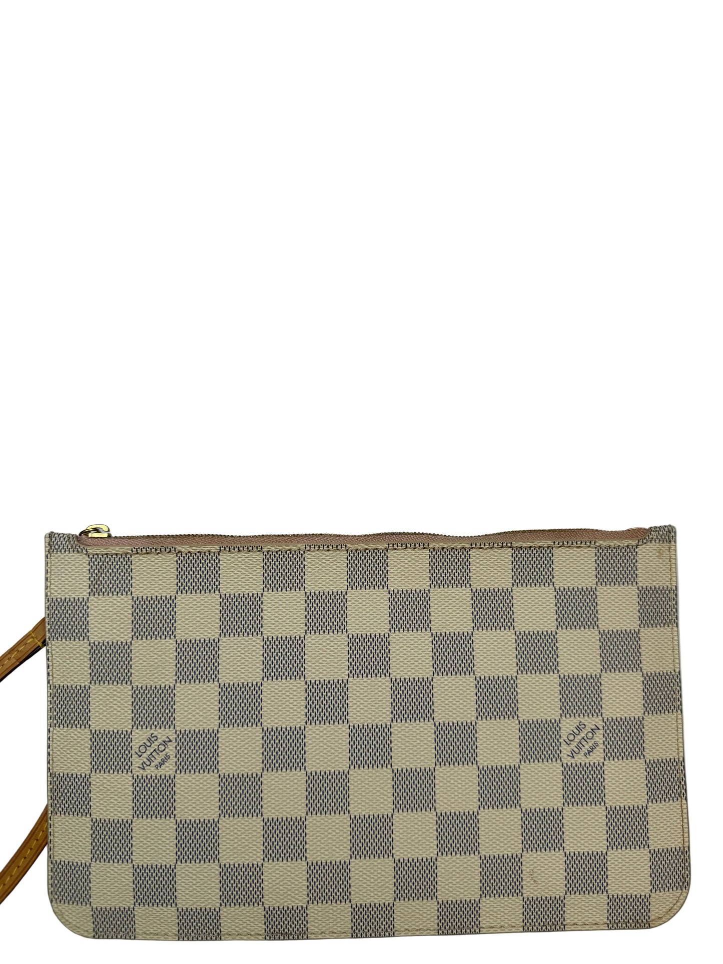 Louis Vuitton Neverfull Pochette Damier Azur Canvas