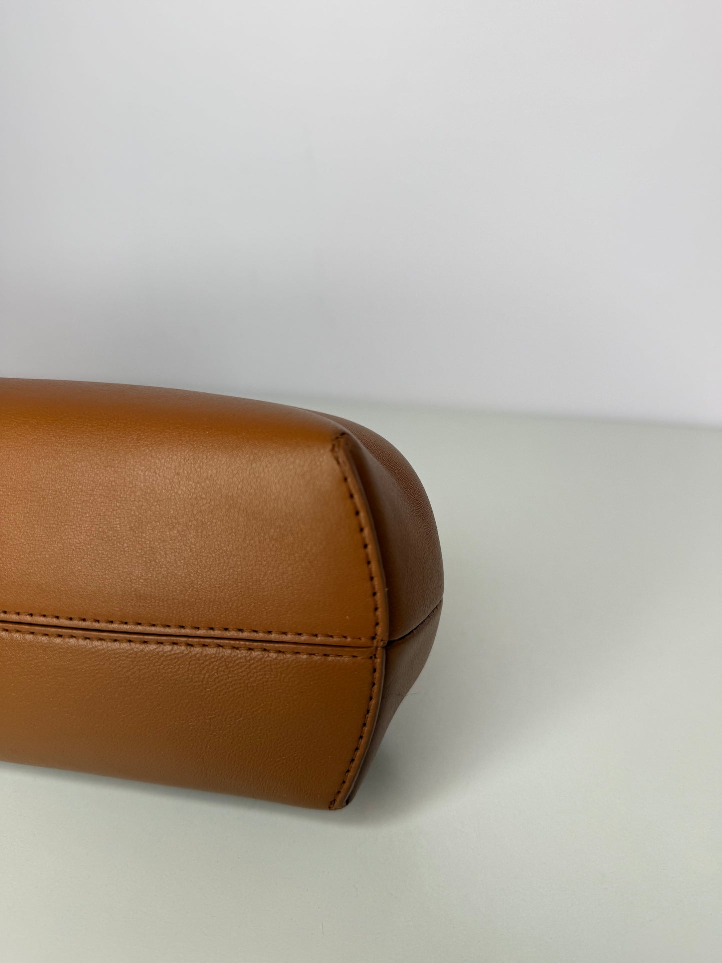 Fendi First Small Shiny Nappa Caramel Bag
