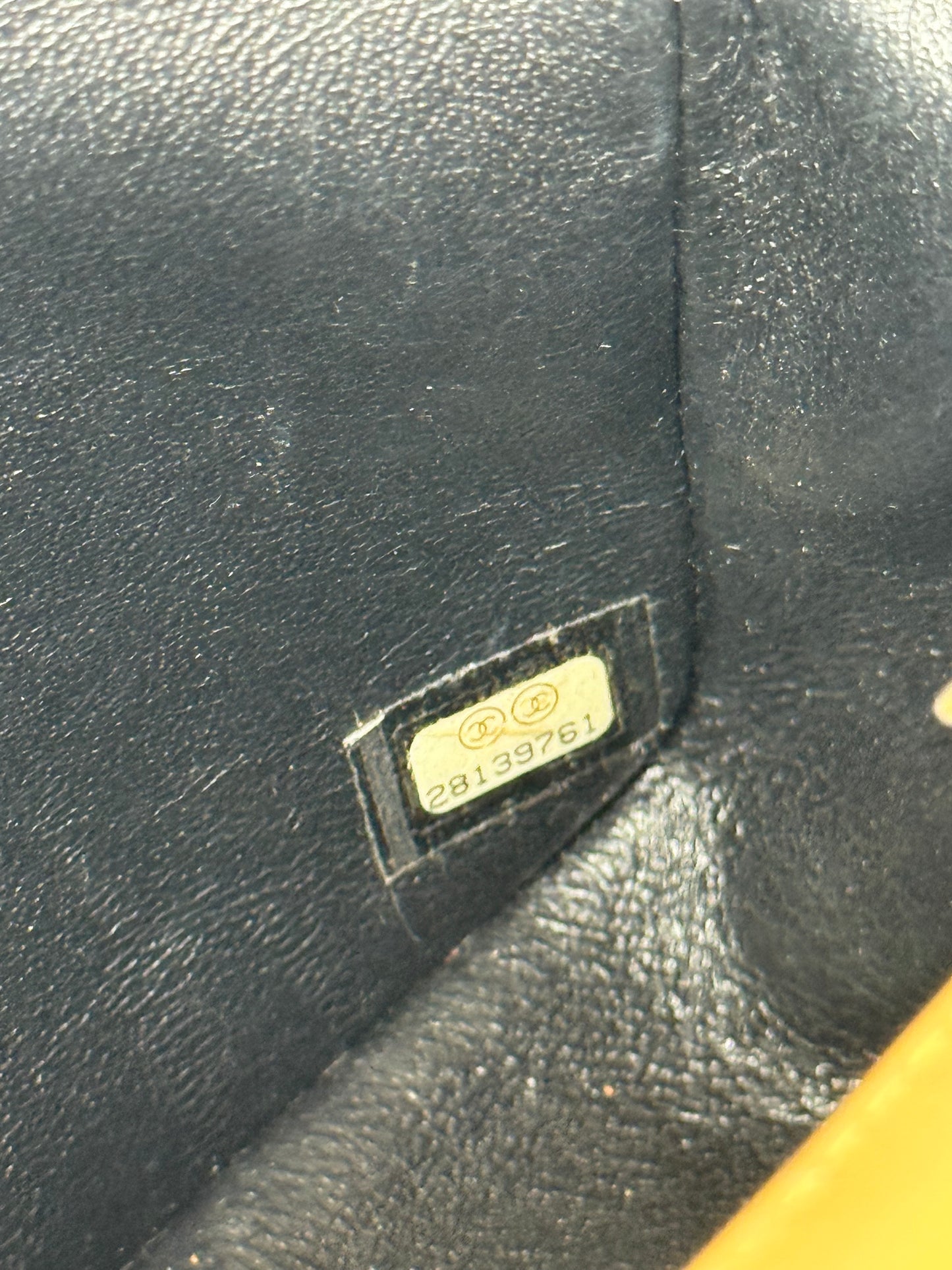 Chanel Classic Crocodile Embossed Metallic Calfskin Single Flap Bag