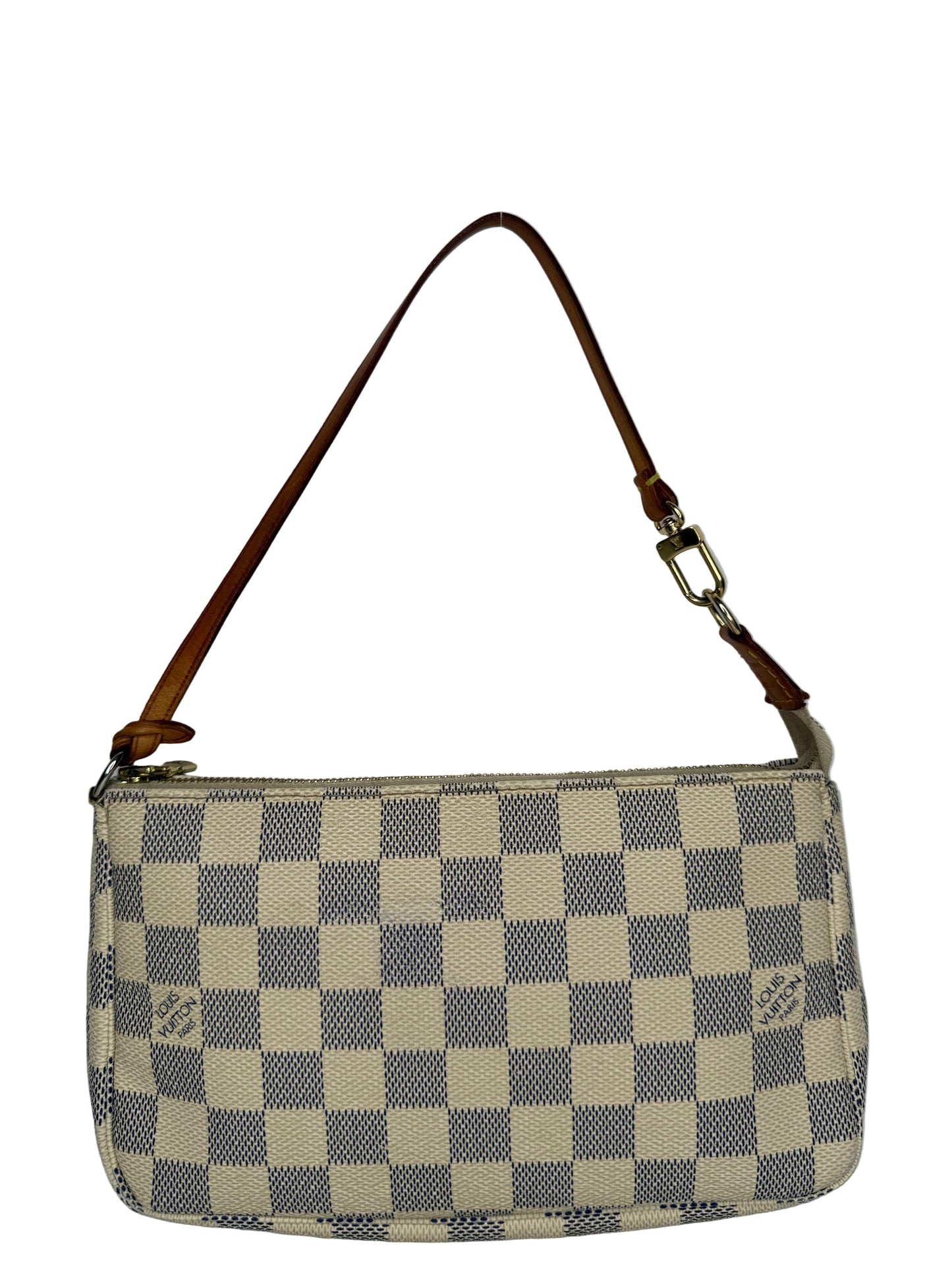 Louis Vuitton Pochette Accessories Damier Azur Canvas