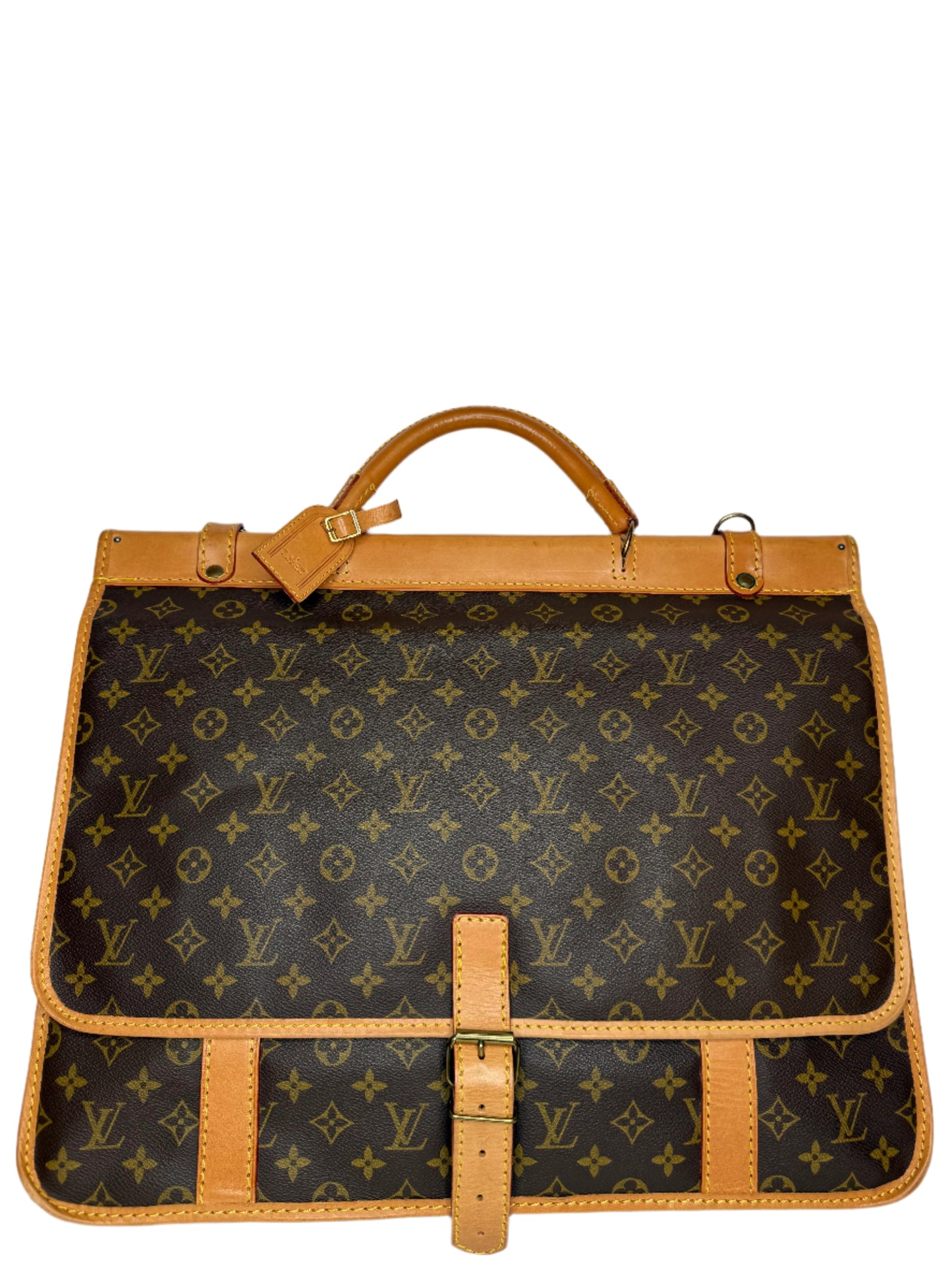 Louis Vuitton Monogram Canvas Sac Kleber Vintage Travel Bag