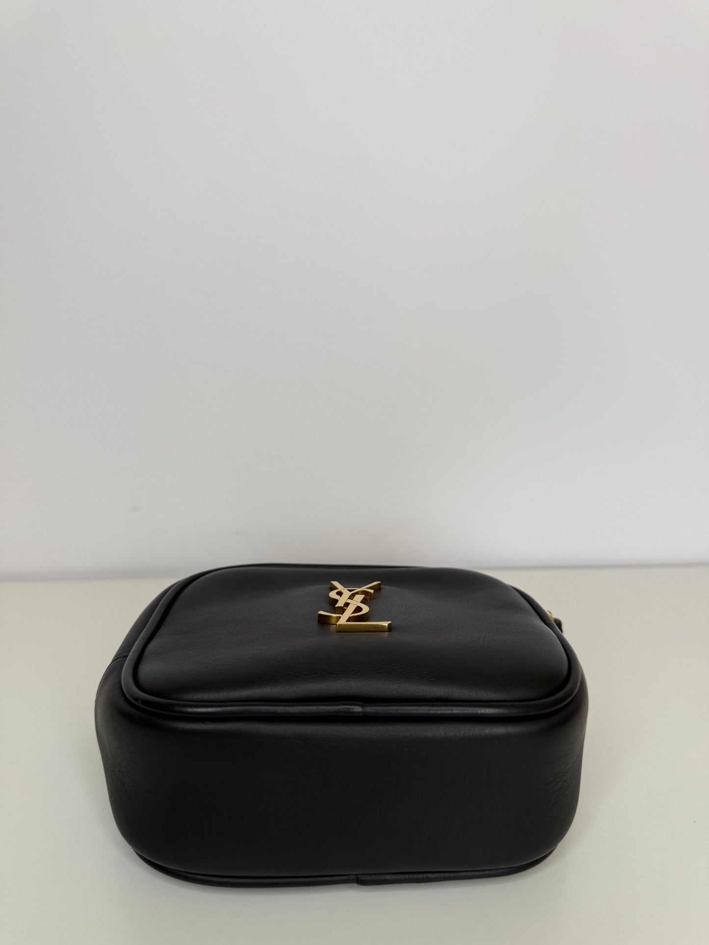 Saint Laurent Blogger Black Leather Crossbody Bag