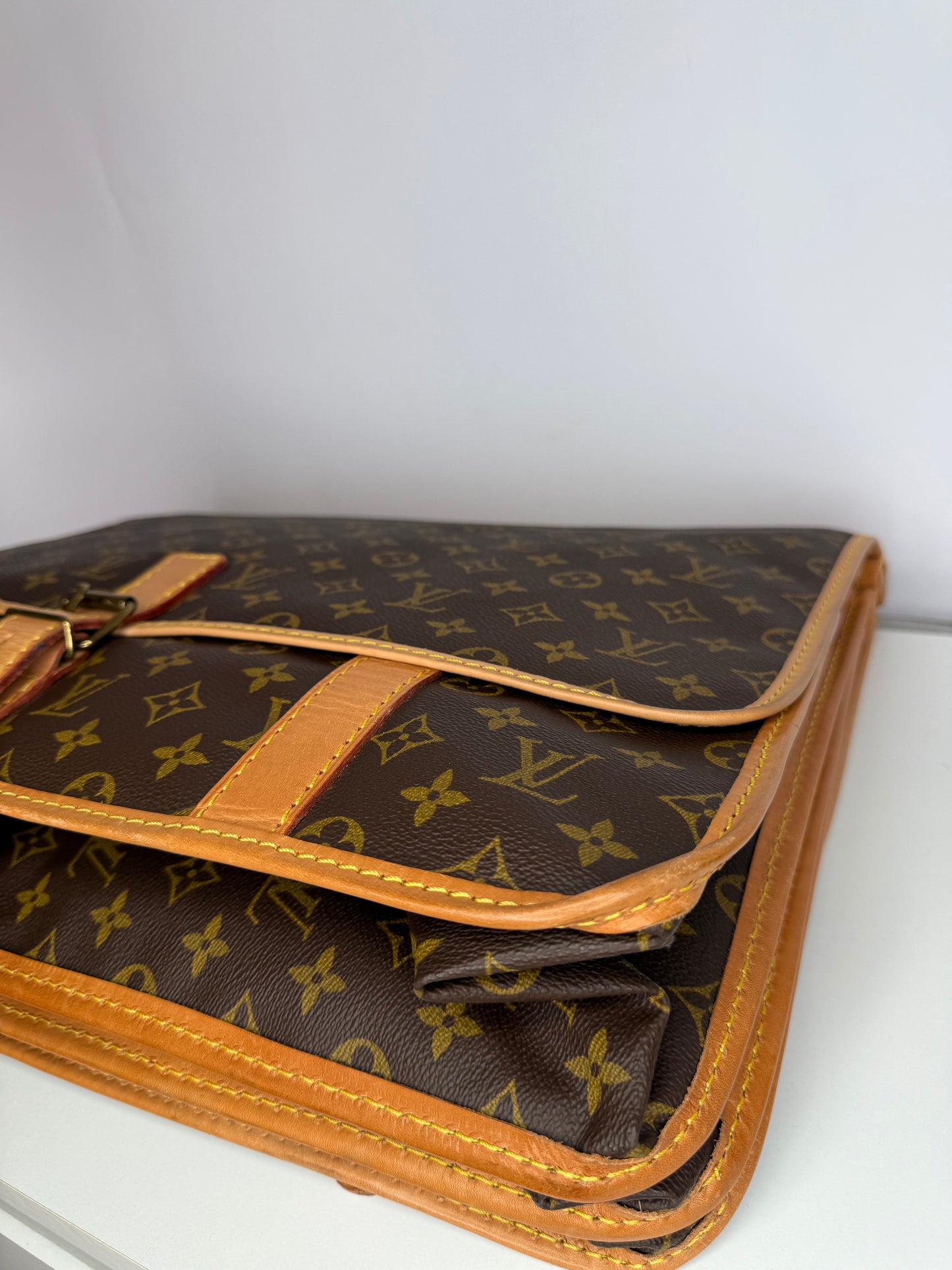 Louis Vuitton Monogram Canvas Sac Kleber Vintage Travel Bag