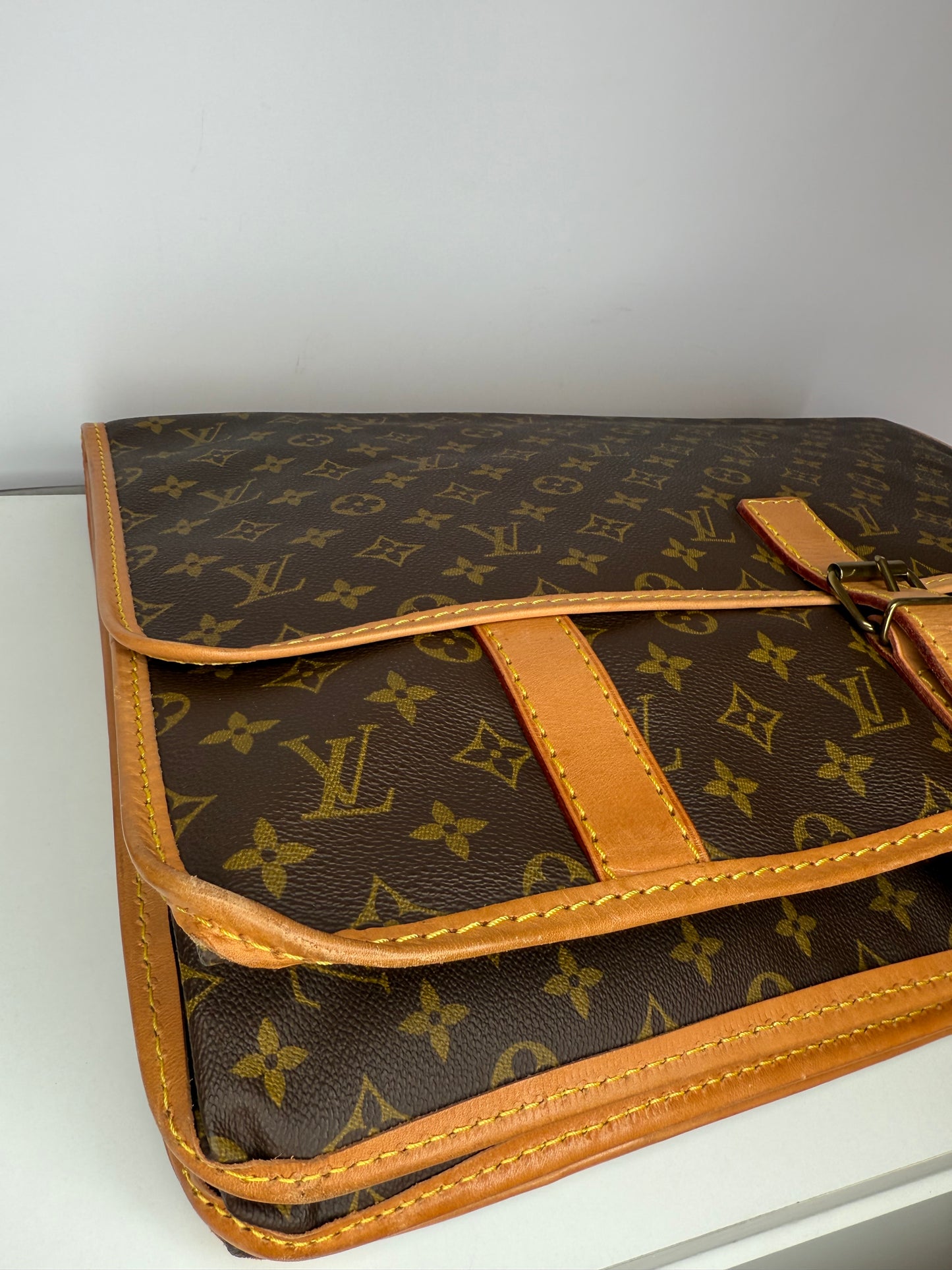 Louis Vuitton Monogram Canvas Sac Kleber Vintage Travel Bag