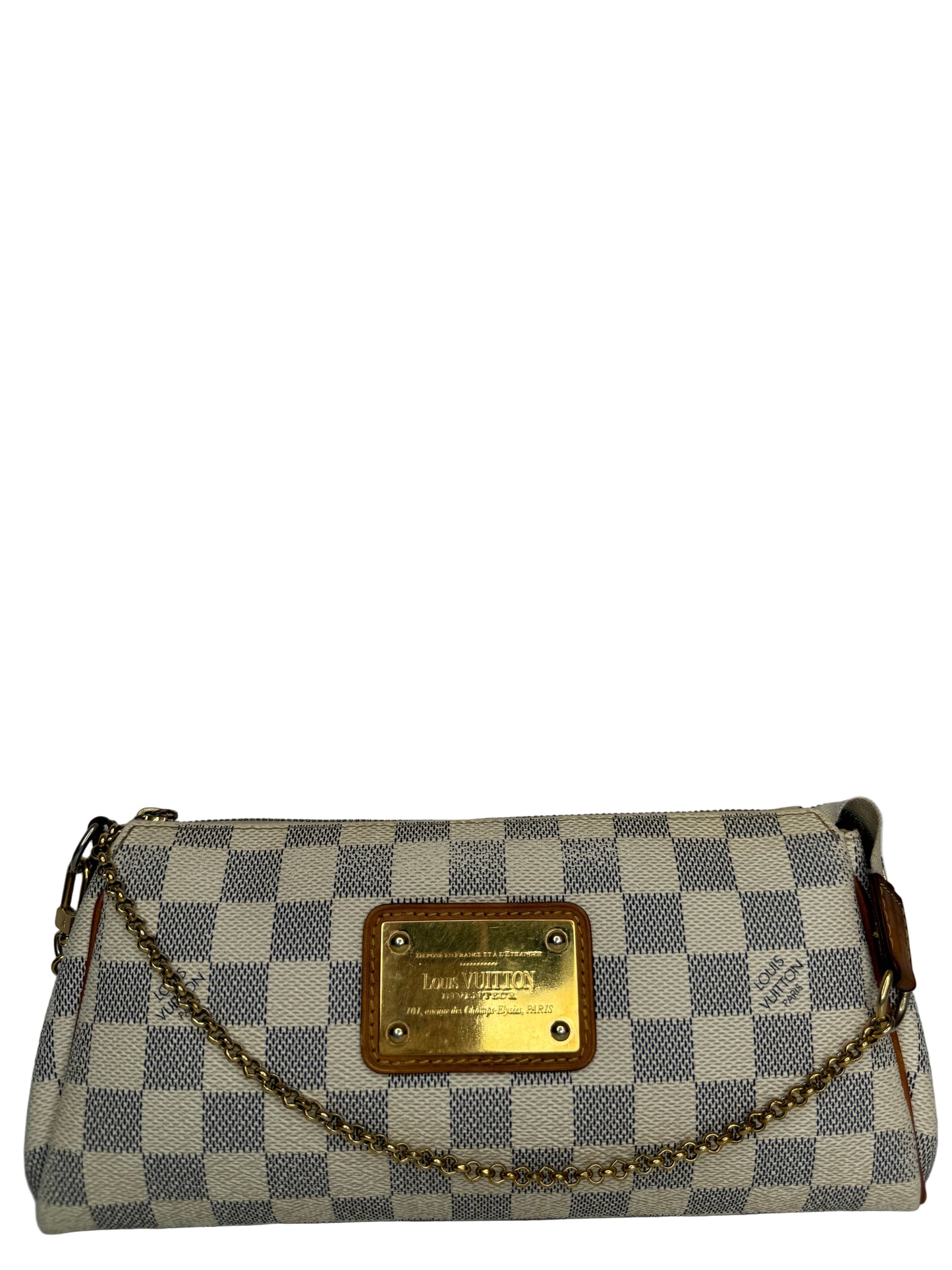 Louis Vuitton Eva Pochette Damier Azur Canvas