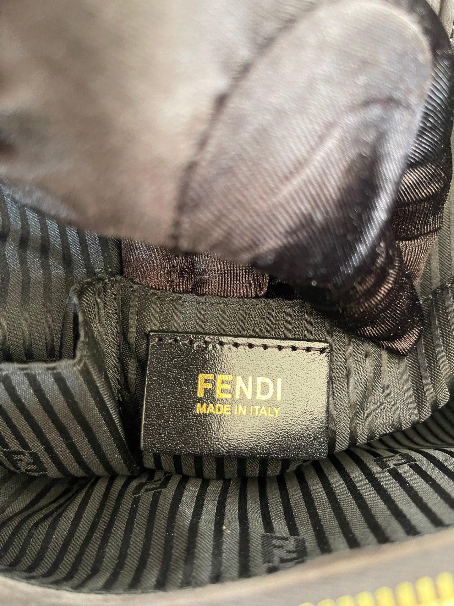Fendi 2Jours 3D Medium Tote Calfskin Colorblock Bag