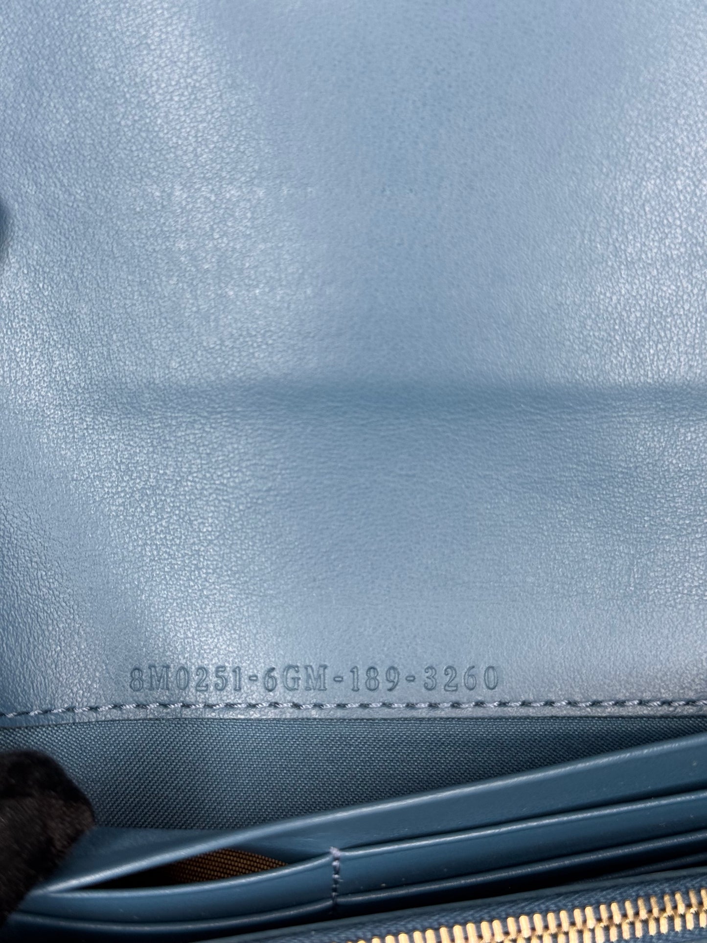 Fendi Beige Leather By The Way Flap Wallet