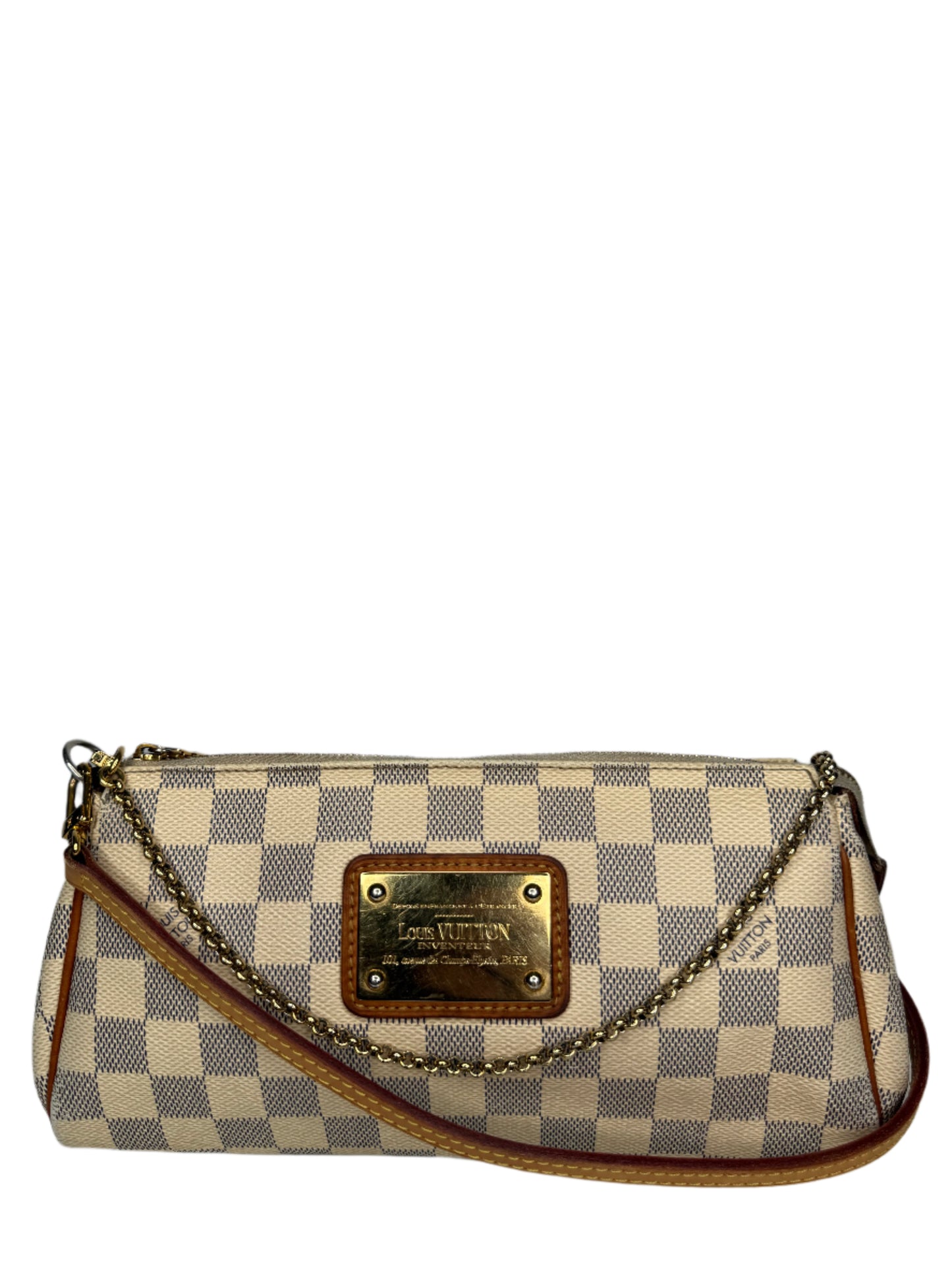 Louis Vuitton Eva Pochette Damier Azur Canvas