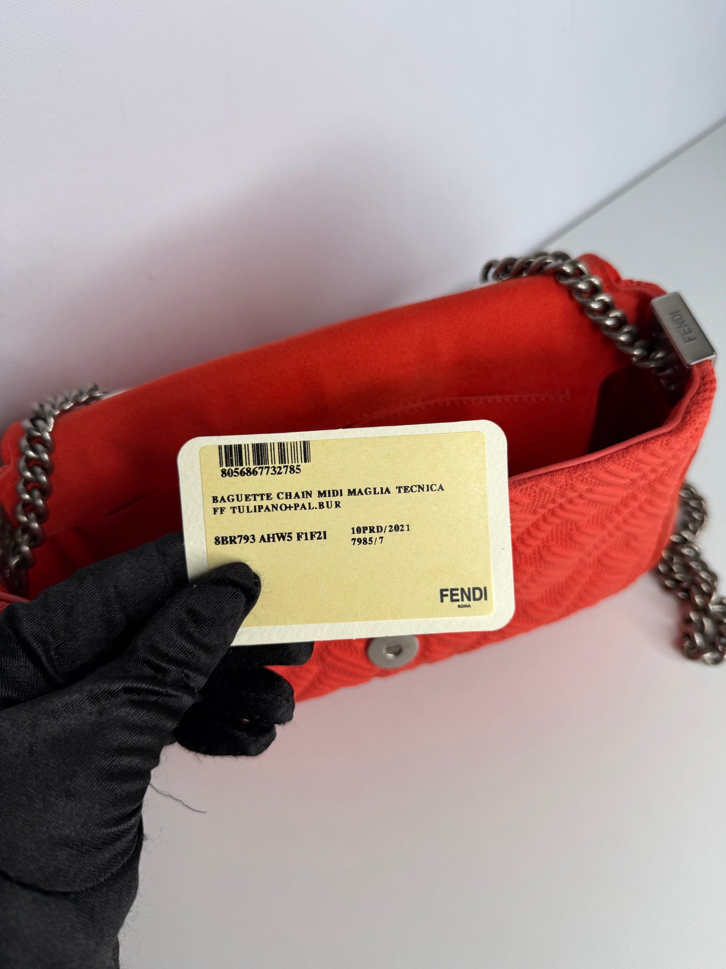 Fendi Baguette Chain Mini Bag