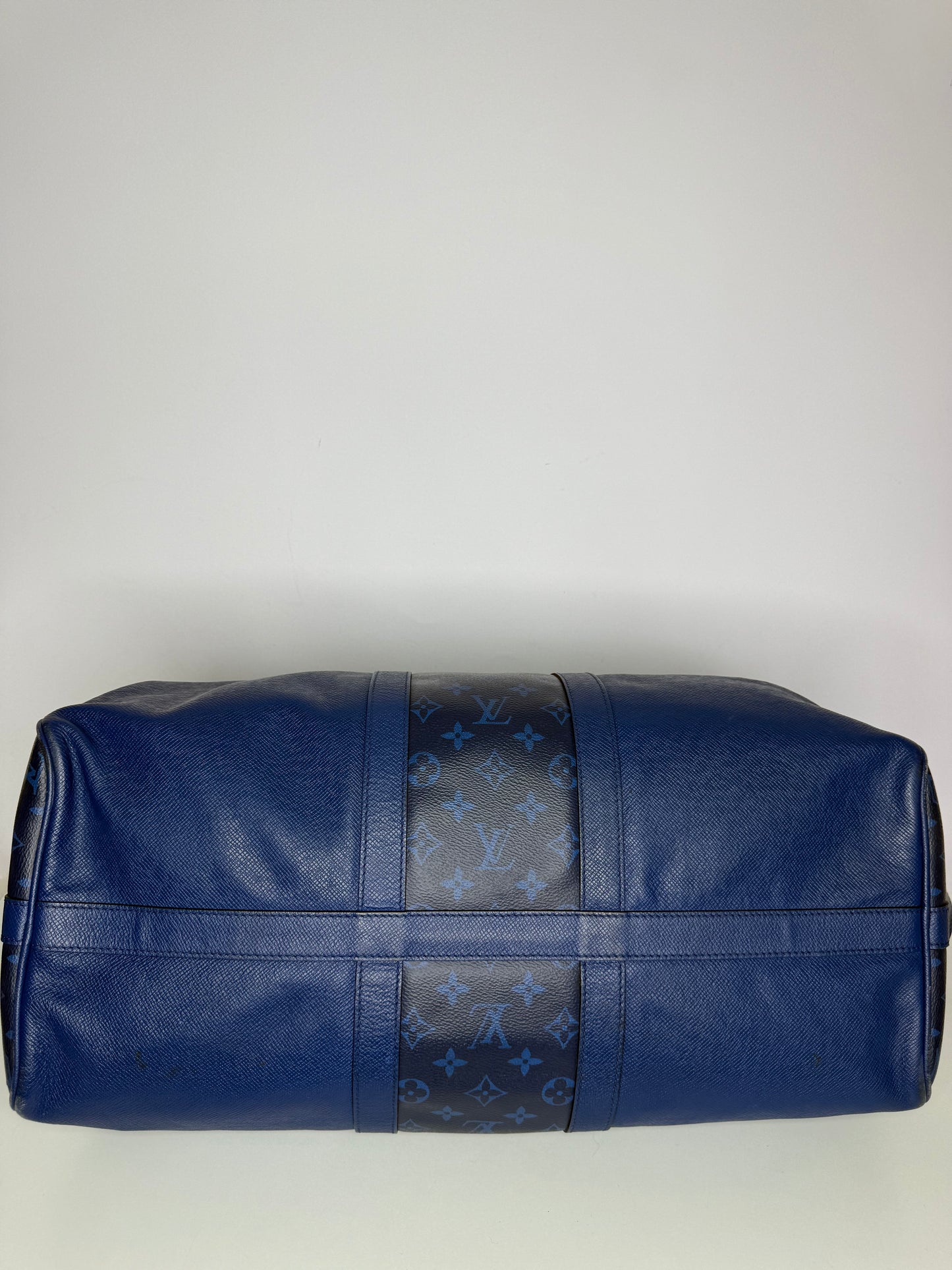 Louis Vuitton Keepall Bandoulière 50 Cobalt Taigarama