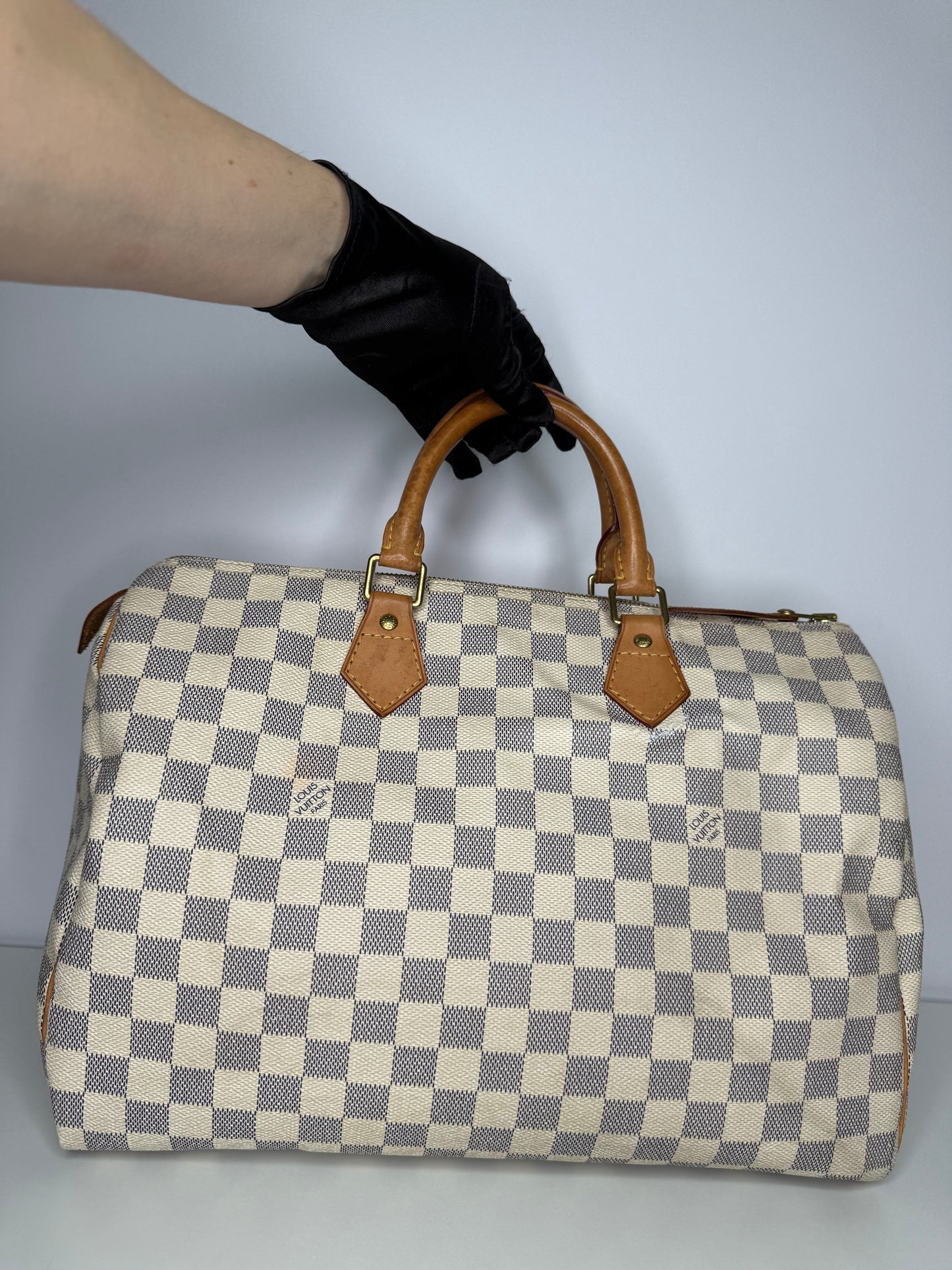 Louis Vuitton Speedy 35 Damier Azur Canvas