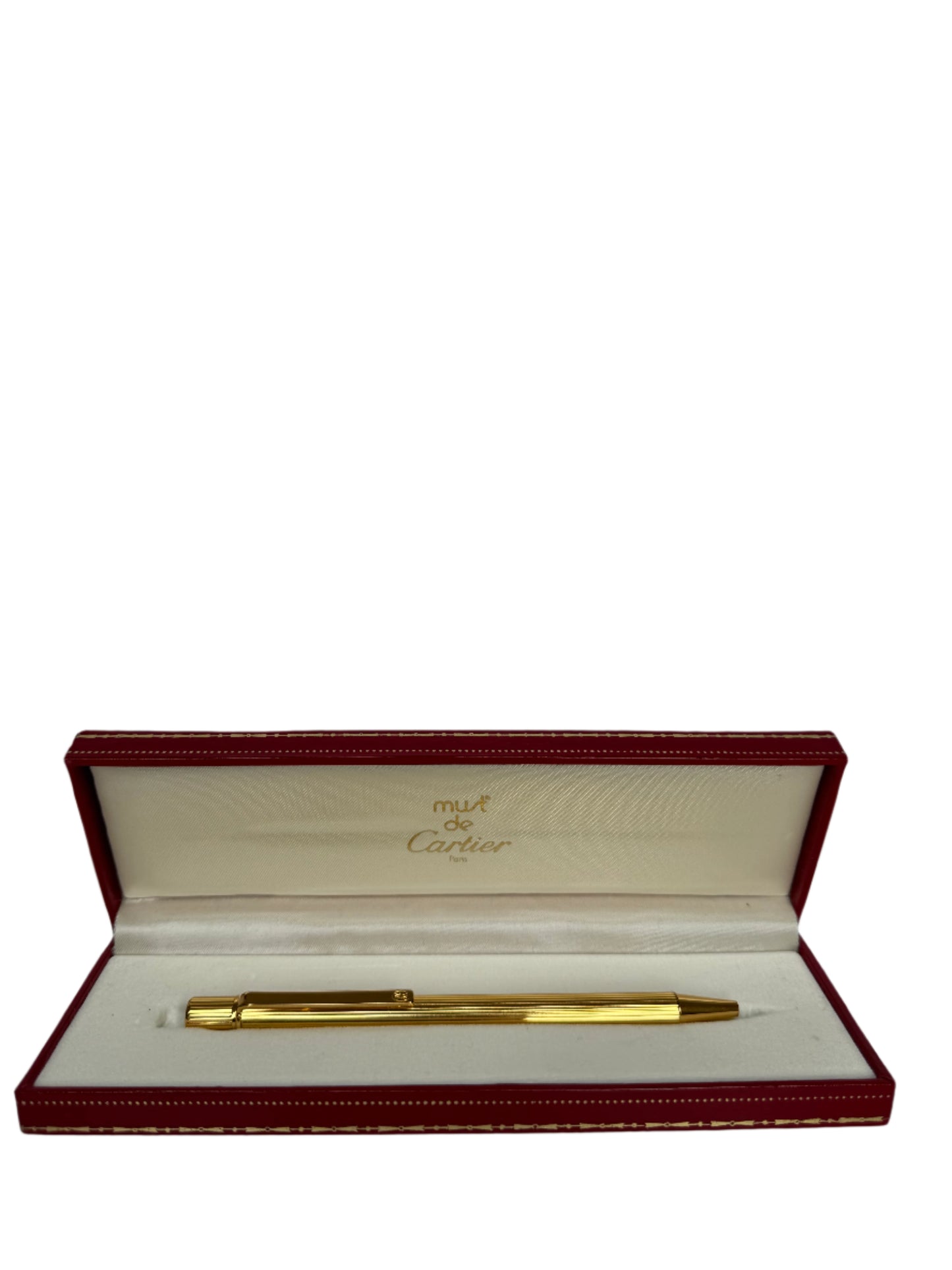 Cartier Must De Cartier Gold Plated Ballpoint Pen