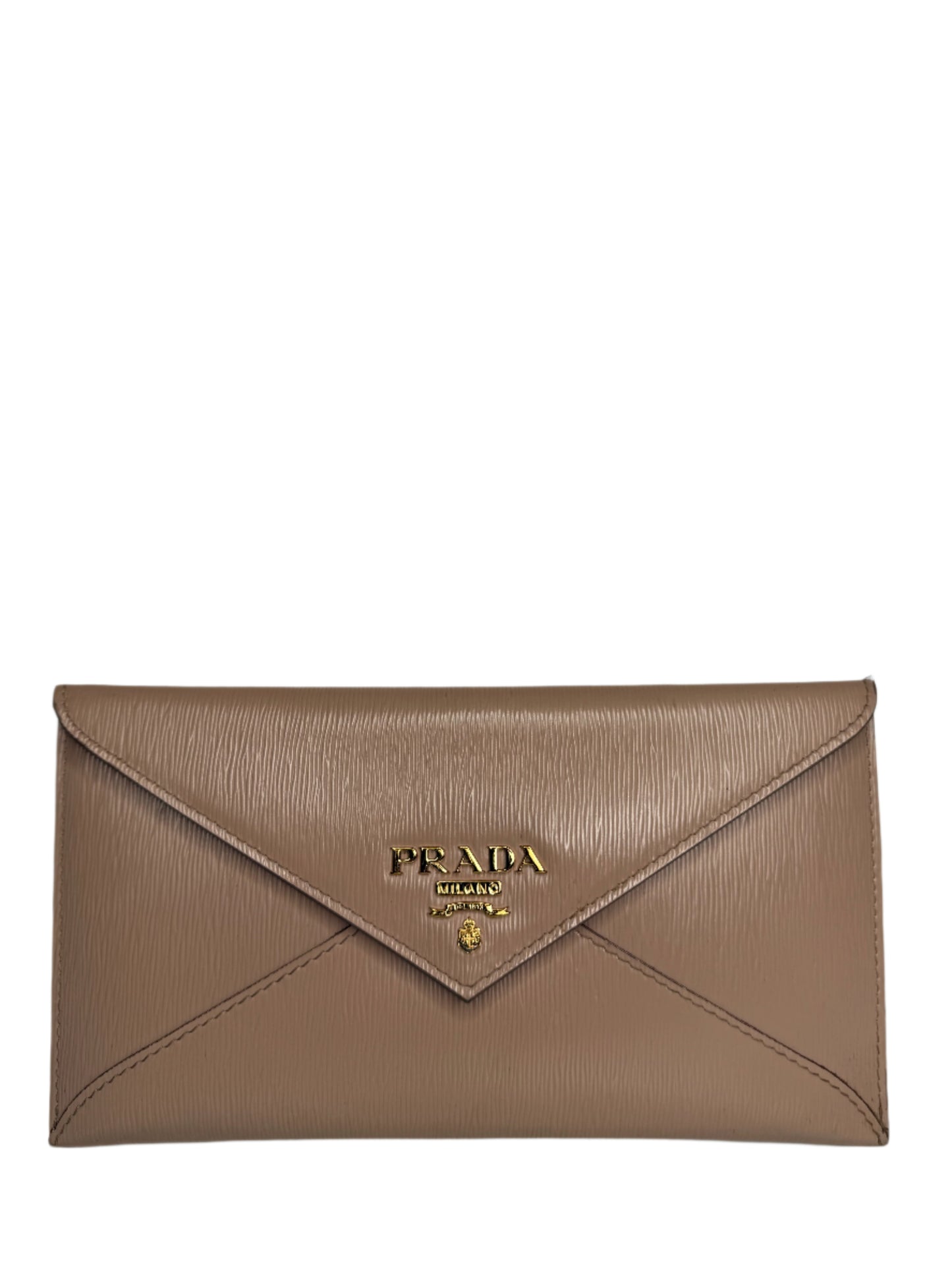 Prada Vitello Move Envelope Wallet Cipria