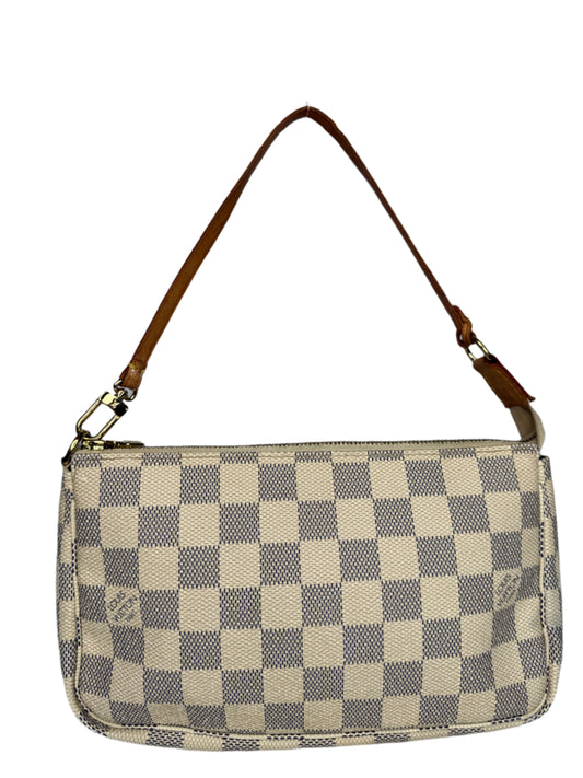 Louis Vuitton Pochette Accessoires Damier Azur Canvas