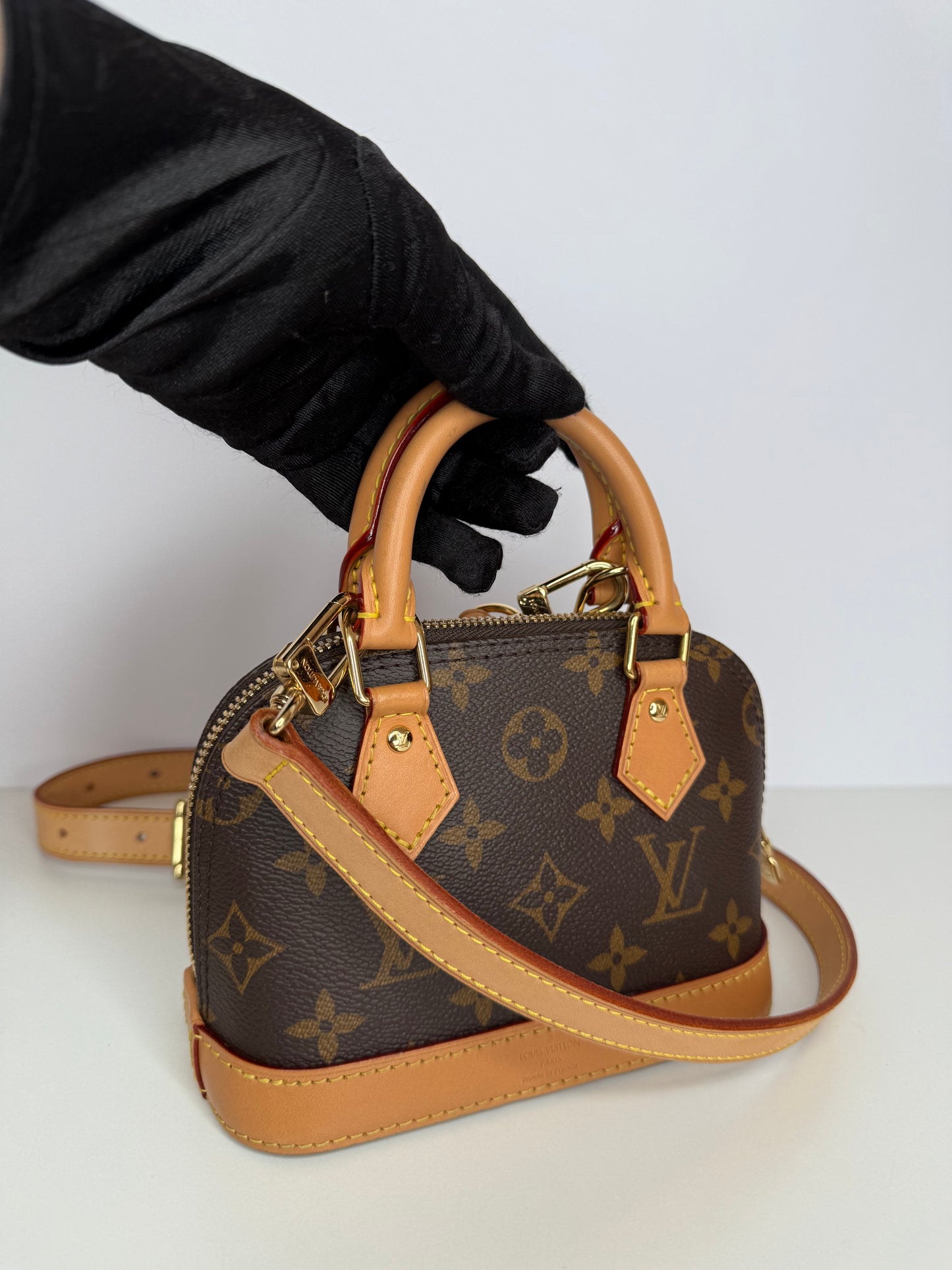 Louis Vuitton Nano Alma Monogram Canvas