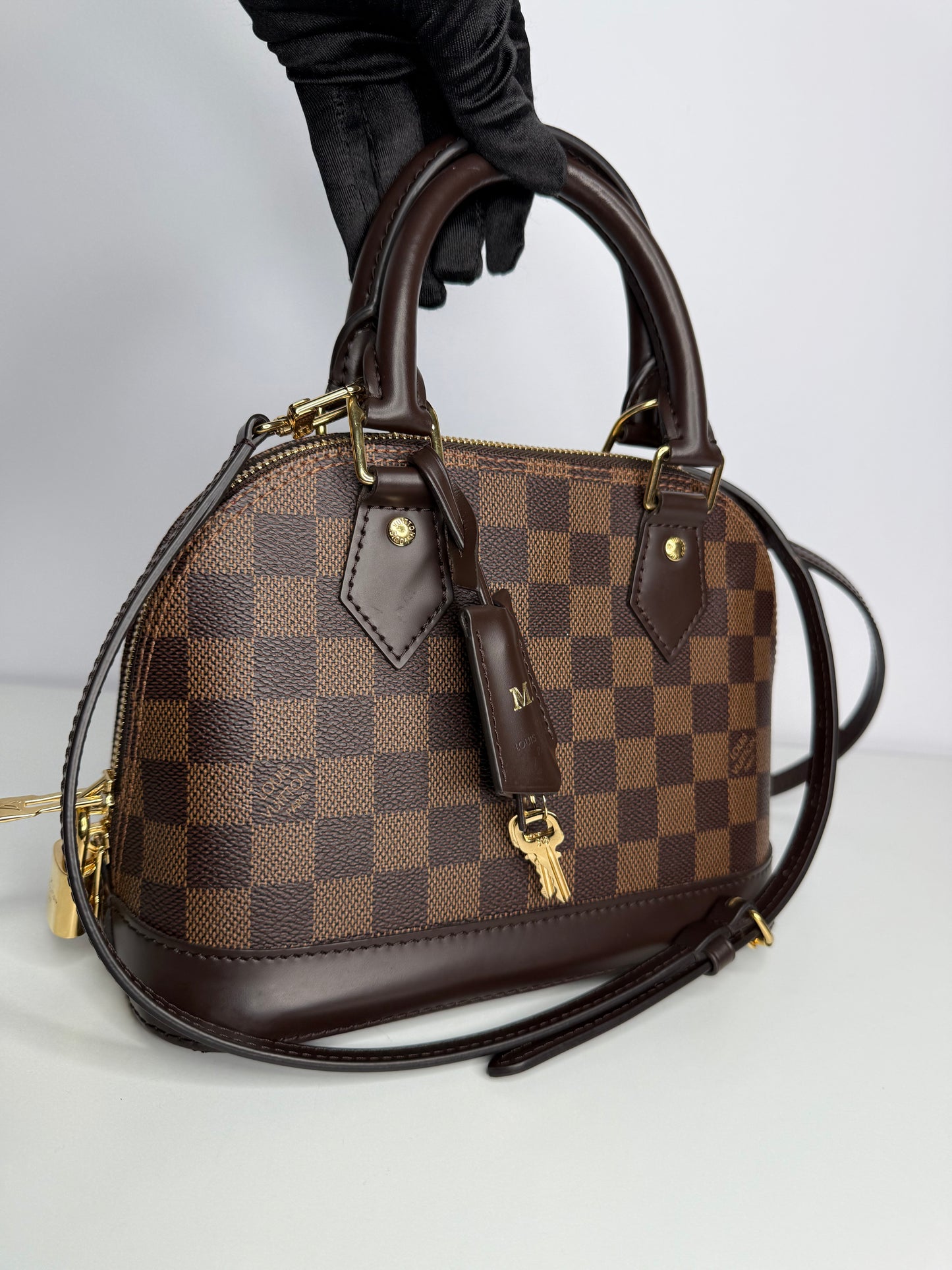 Louis Vuitton Alma BB Damier Ebene Canvas