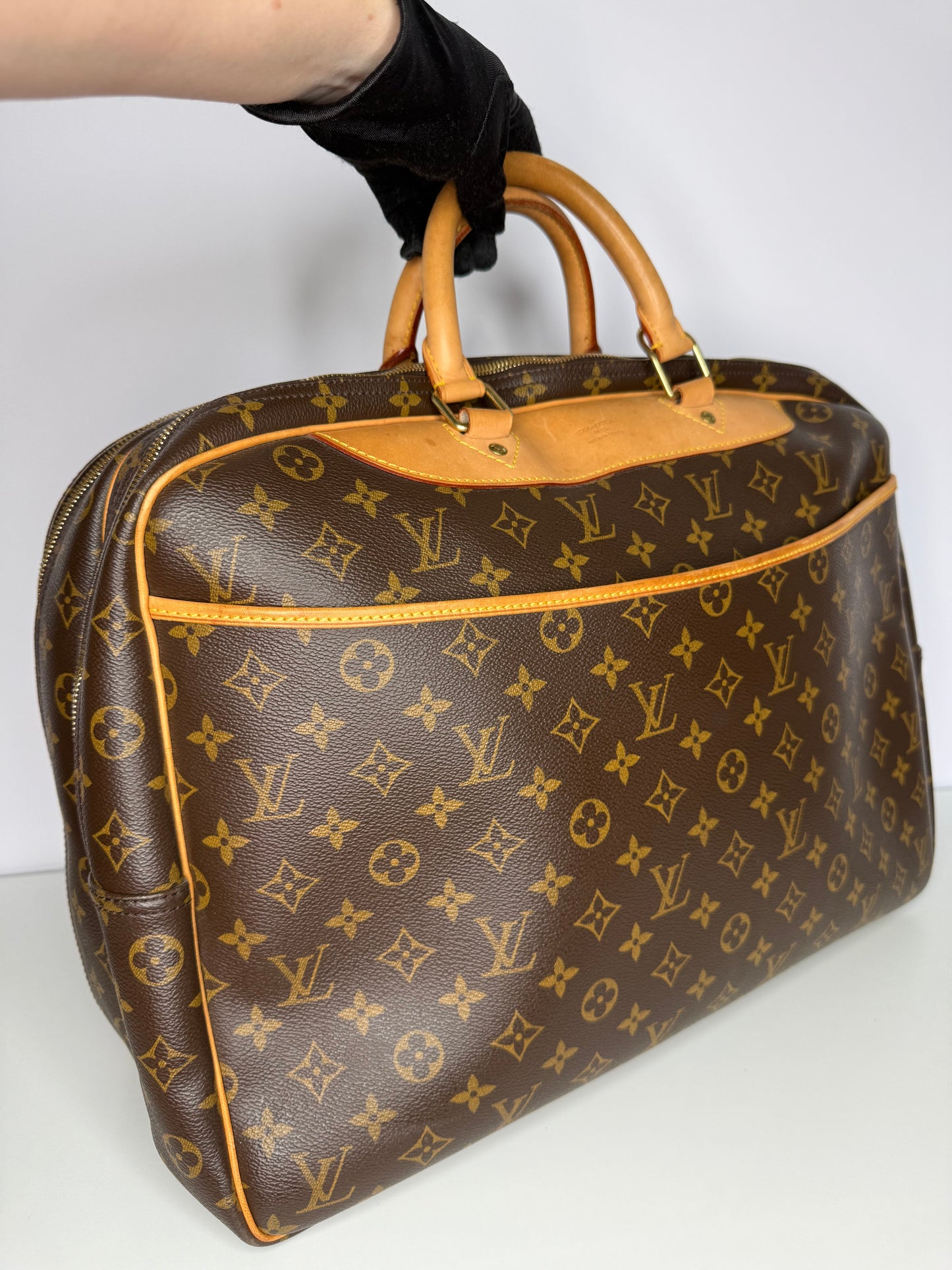 Louis Vuitton Alize 24 Heures Briefcase Monogram Canvas