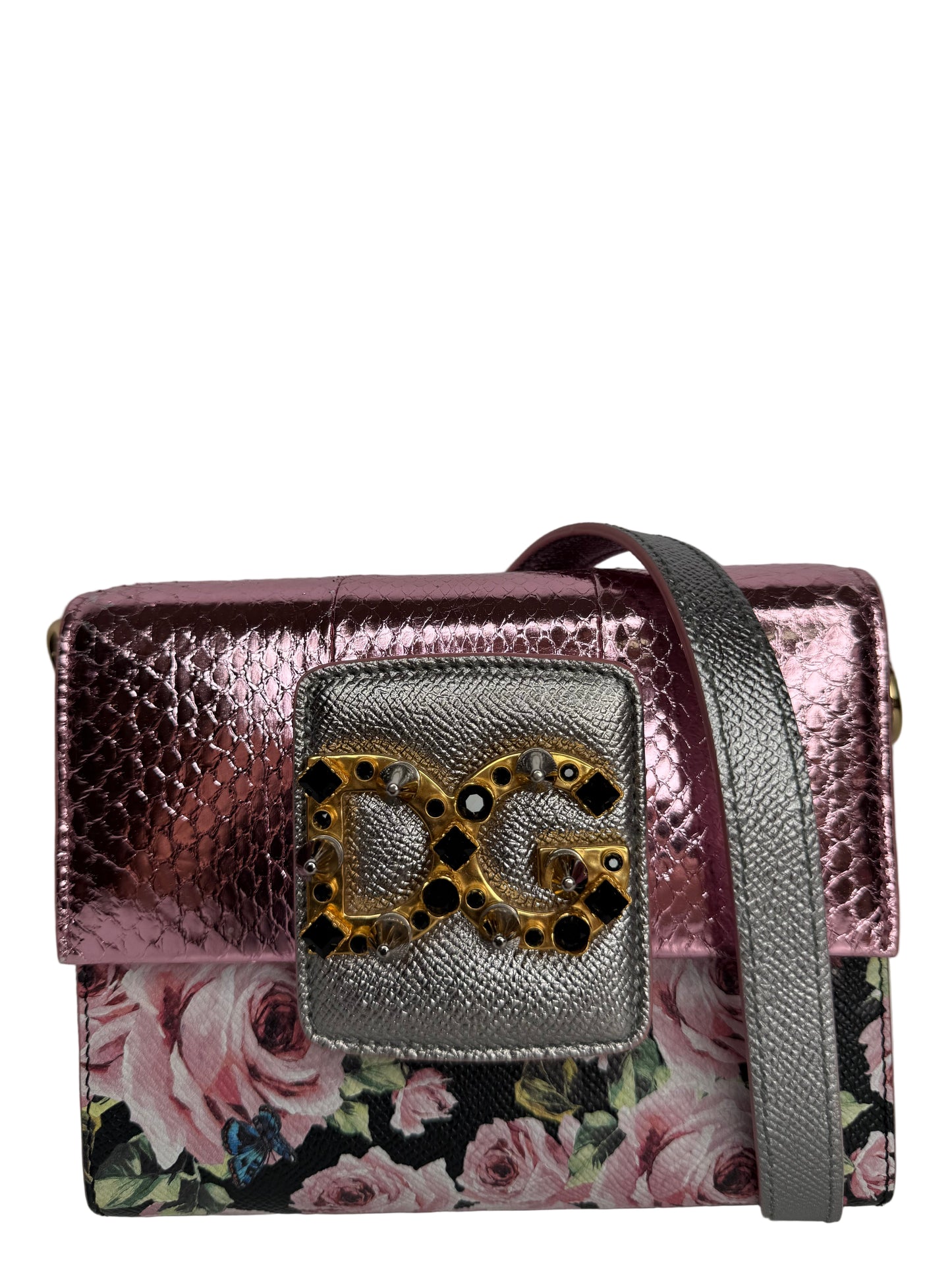 Dolce Gabbana Mini Dauphine Millennials Lily Box Bag