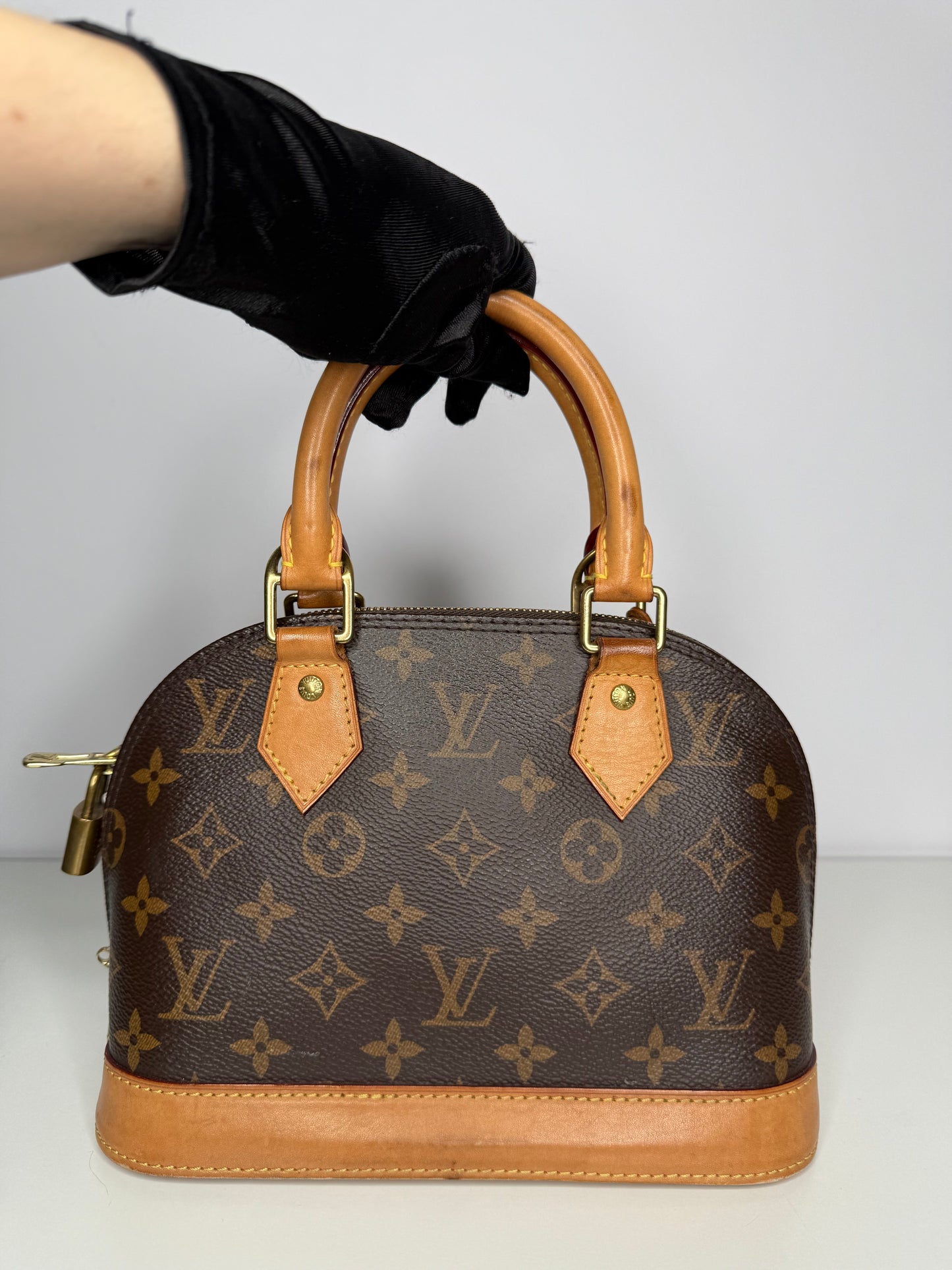 Louis Vuitton Alma BB Monogram Canvas