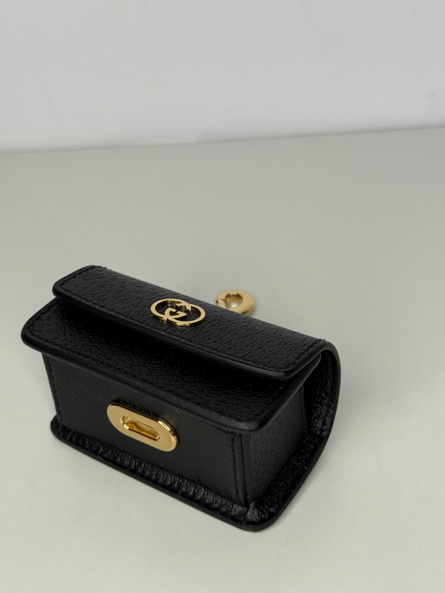 Gucci Double G Etiquette Bag Charm