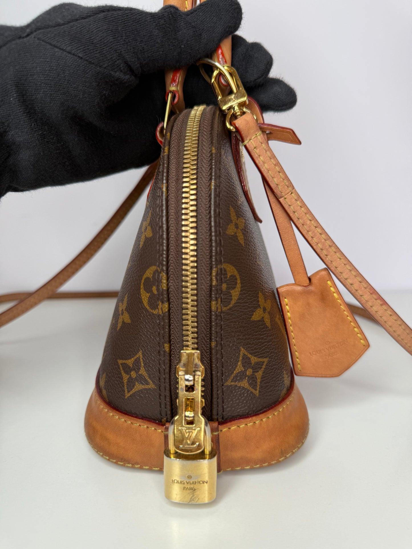 Louis Vuitton Alma BB Monogram Canvas