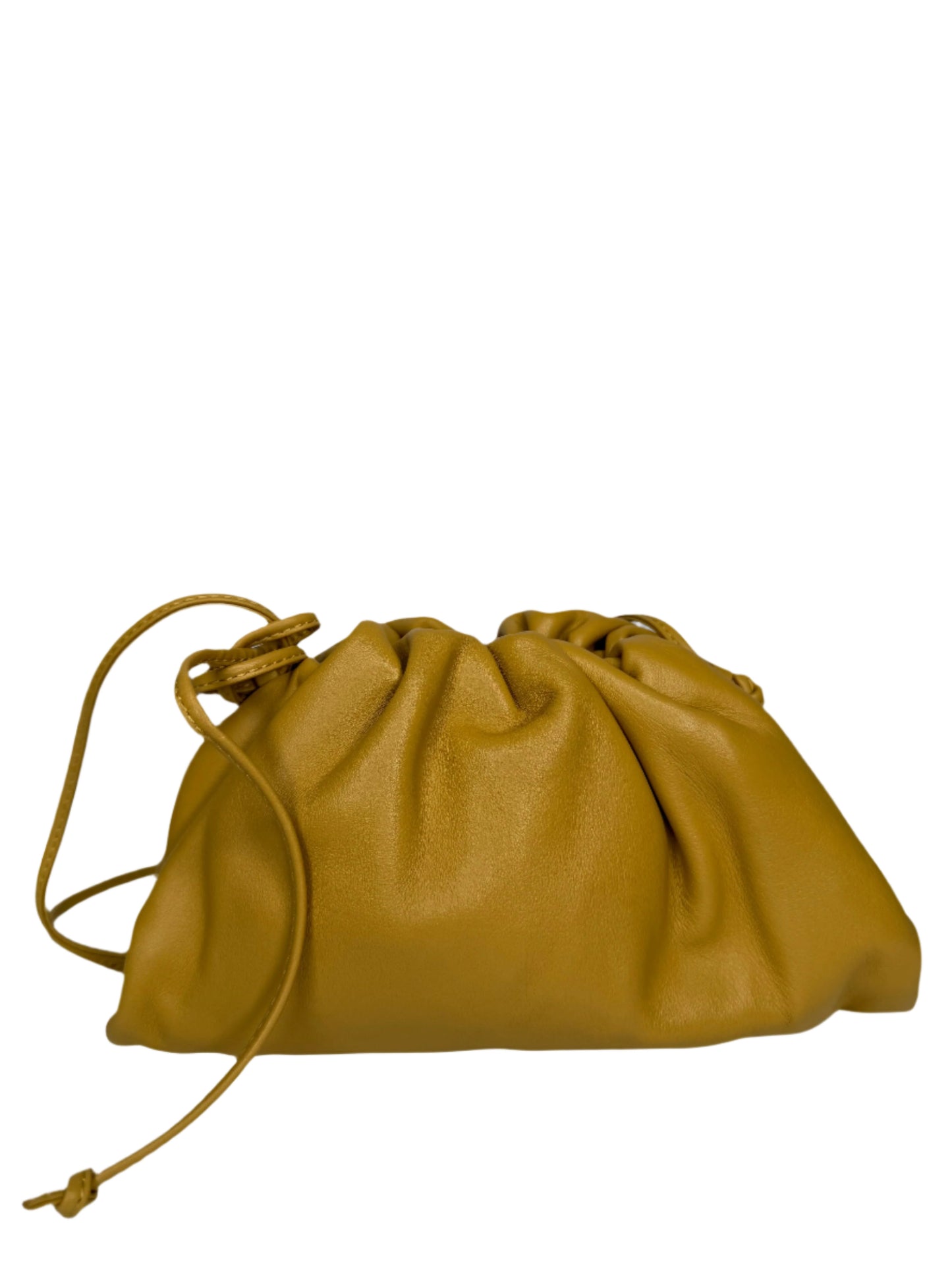 Bottega Veneta Butter Calfskin The Mini Pouch Butterscotch