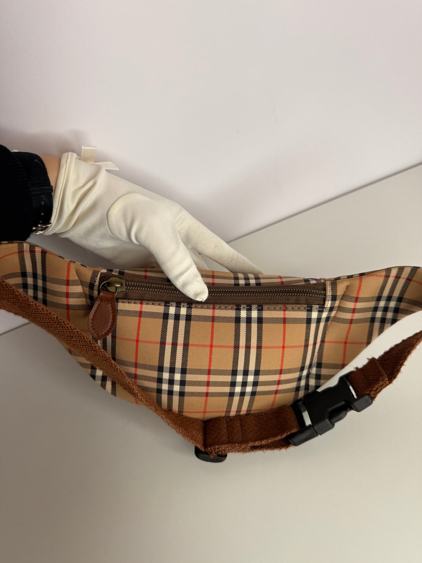 Burberry's Nylon Vintage Check Bum Bag