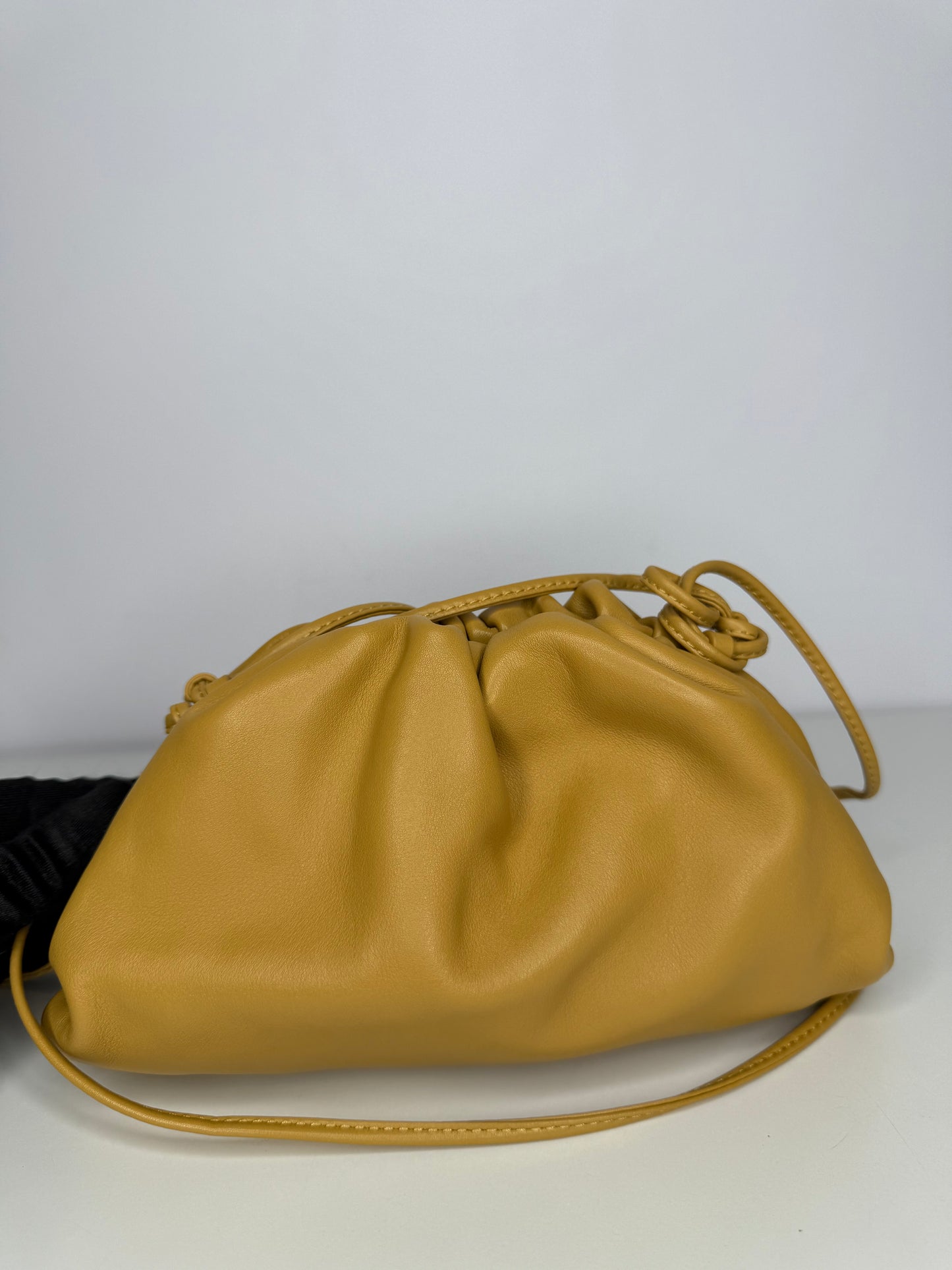 Bottega Veneta Butter Calfskin The Mini Pouch Butterscotch