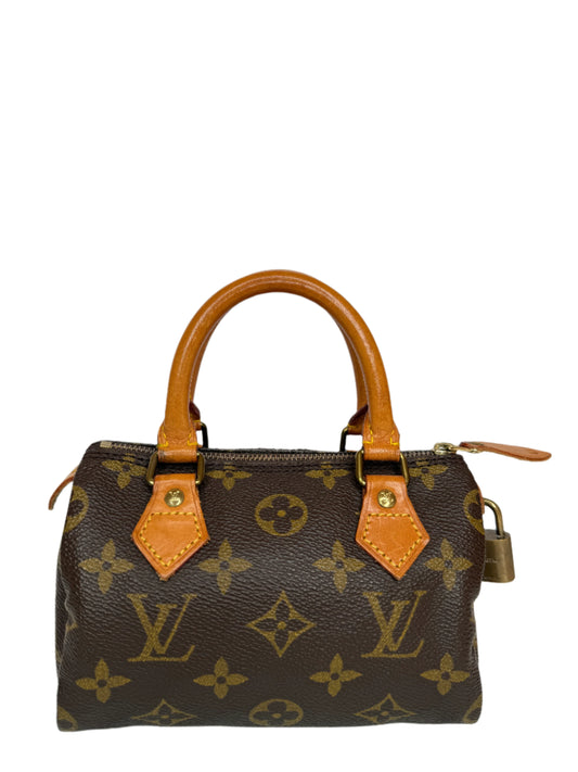 Louis Vuitton Vintage Nano Speedy Monogram Canvas