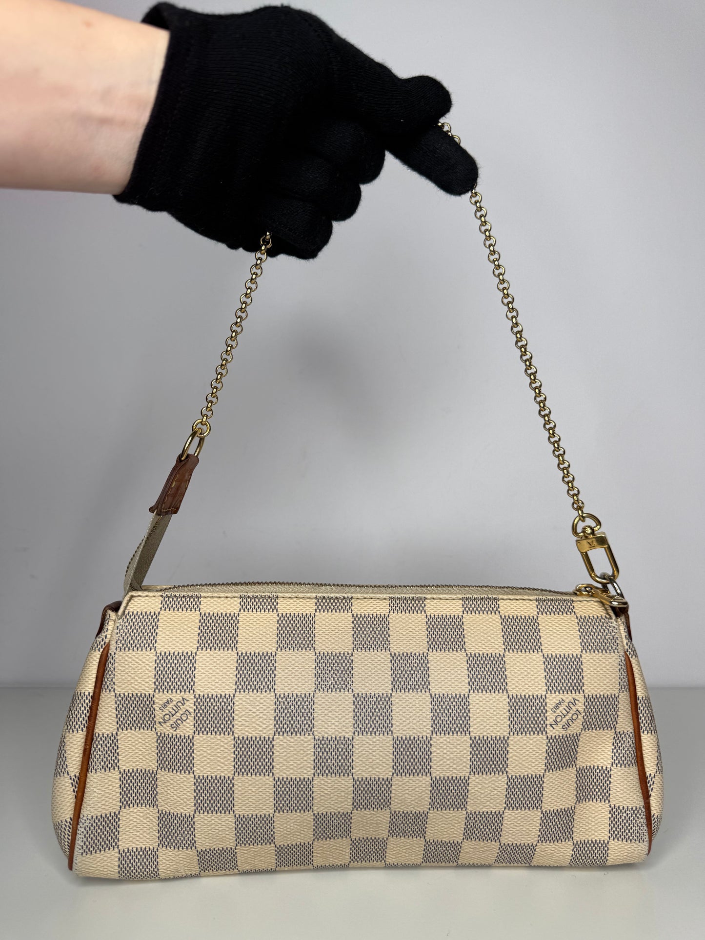 Louis Vuitton Eva Pochette Damier Azur Canvas