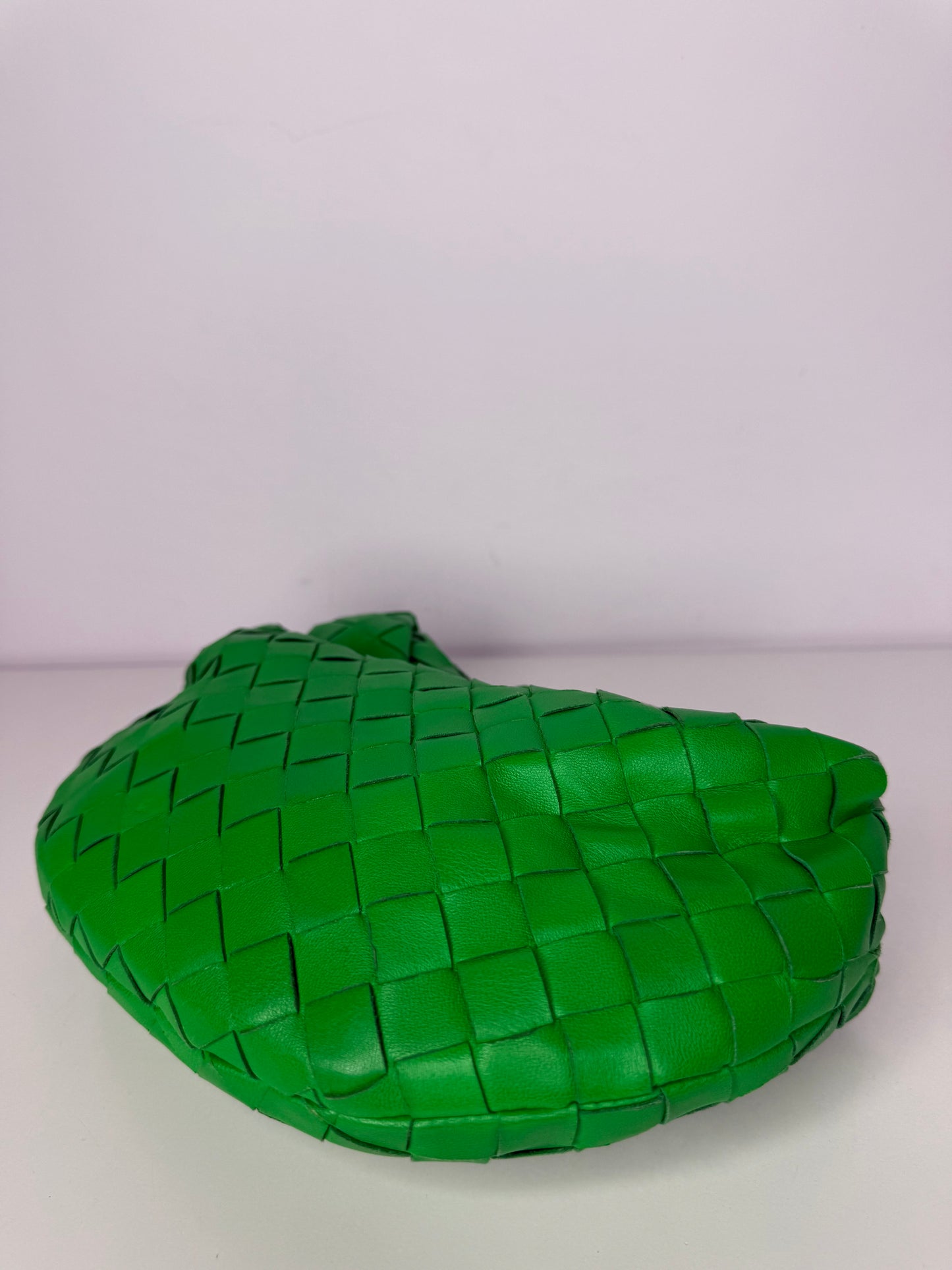 Bottega Veneta Mini Jodie Parakeet Nappa Intrecciato