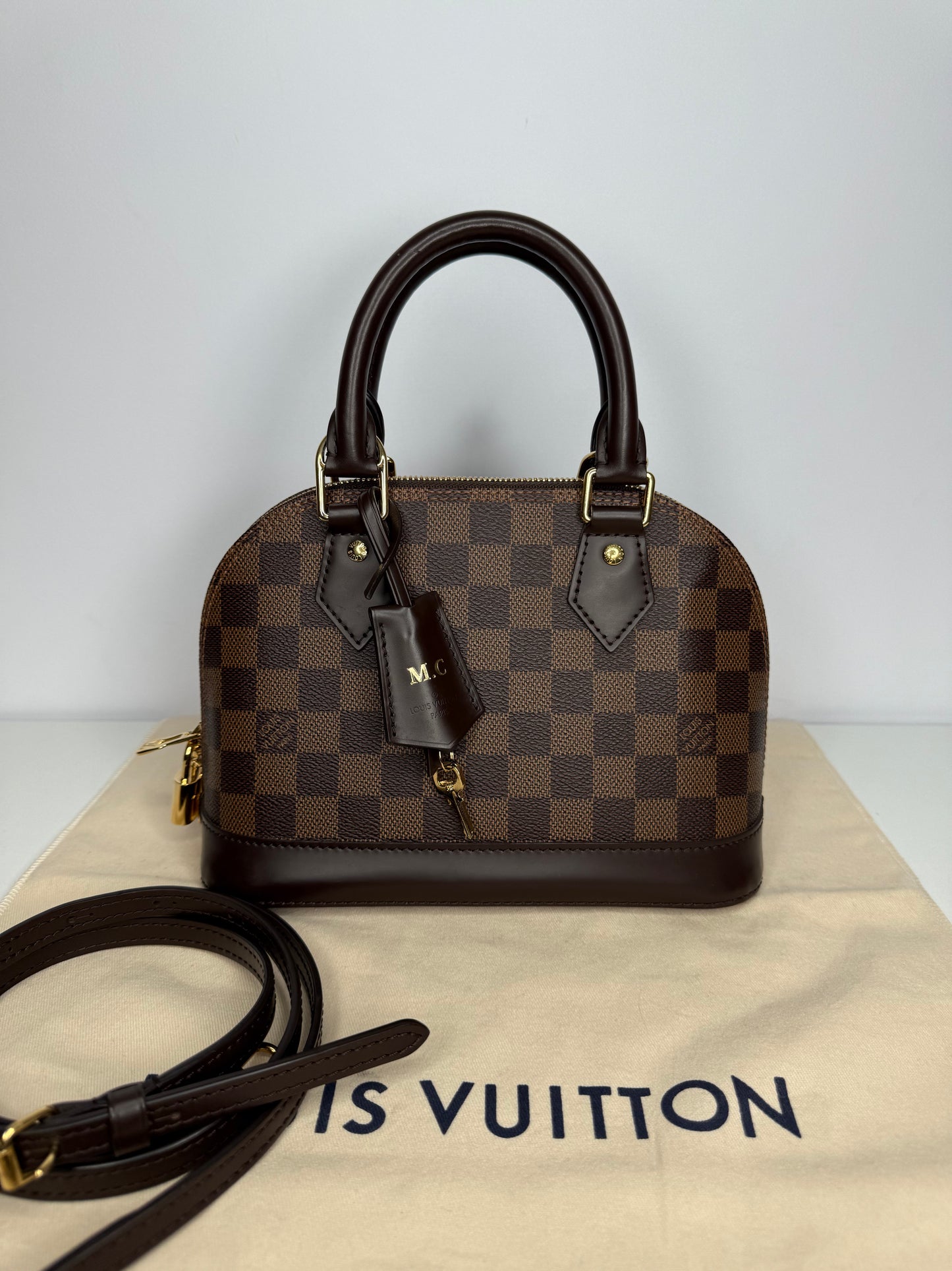 Louis Vuitton Alma BB Damier Ebene Canvas