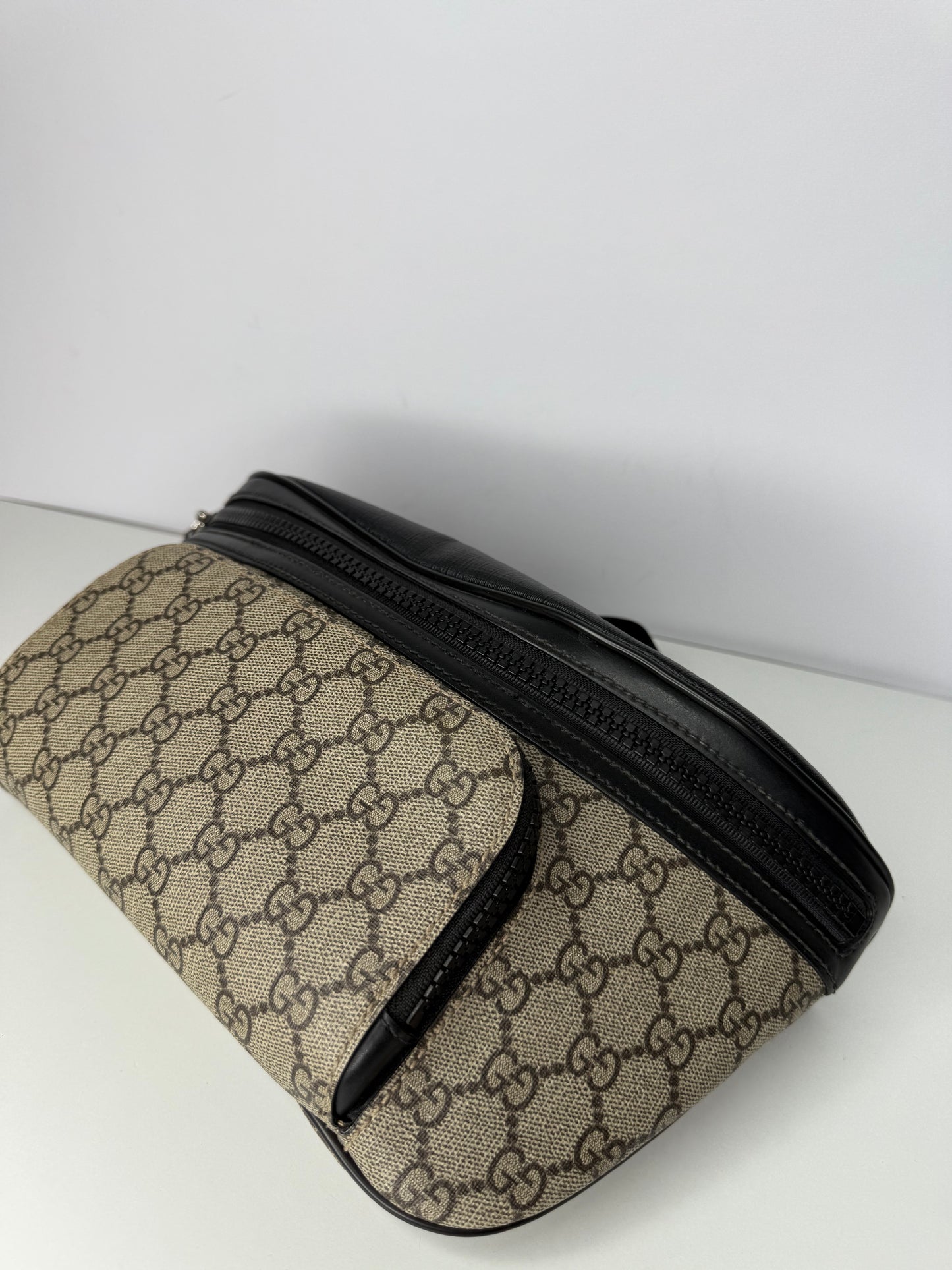 Gucci Black GG Supreme Canvas Eden Belt Bag