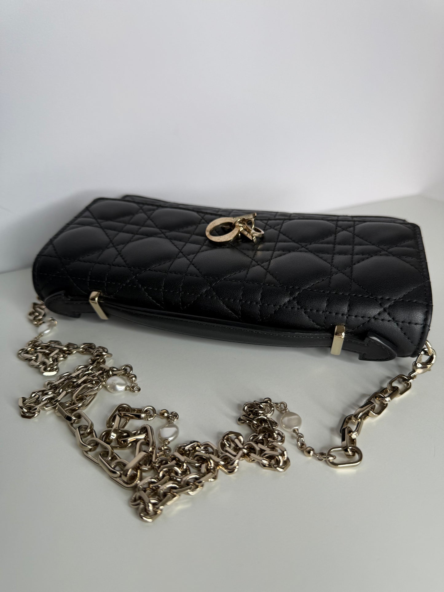 Dior My Dior Mini Bag Black Cannage Lambskin