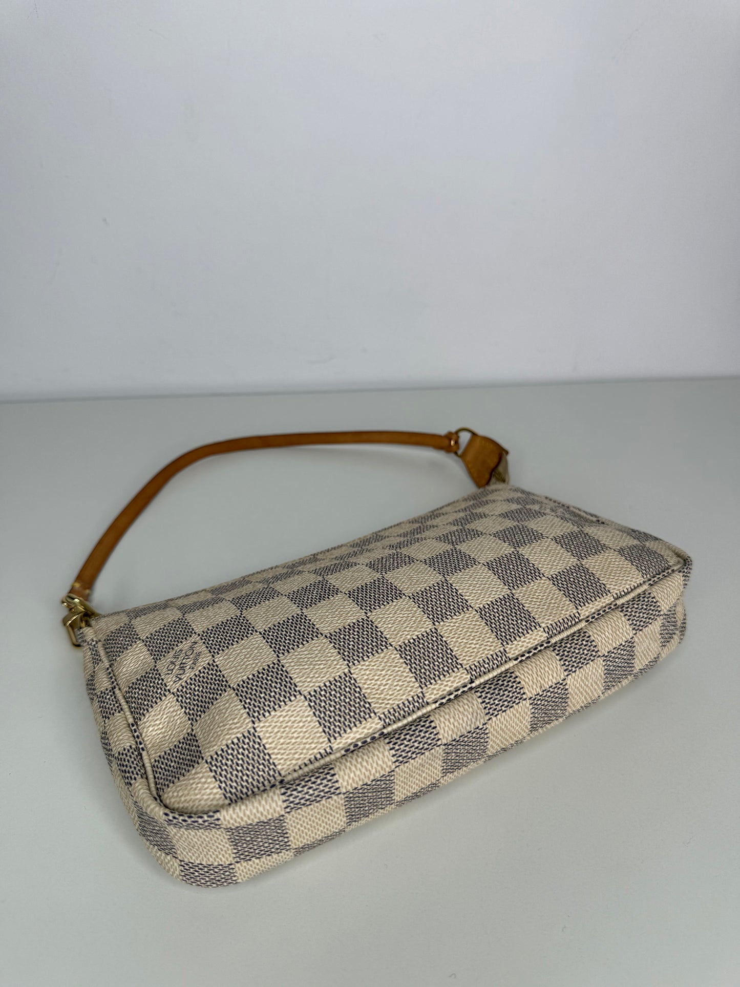 Louis Vuitton Pochette Accessoires Damier Azur Canvas