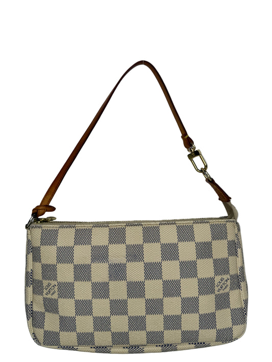 Louis Vuitton Pochette Accessories Damier Azur Canvas