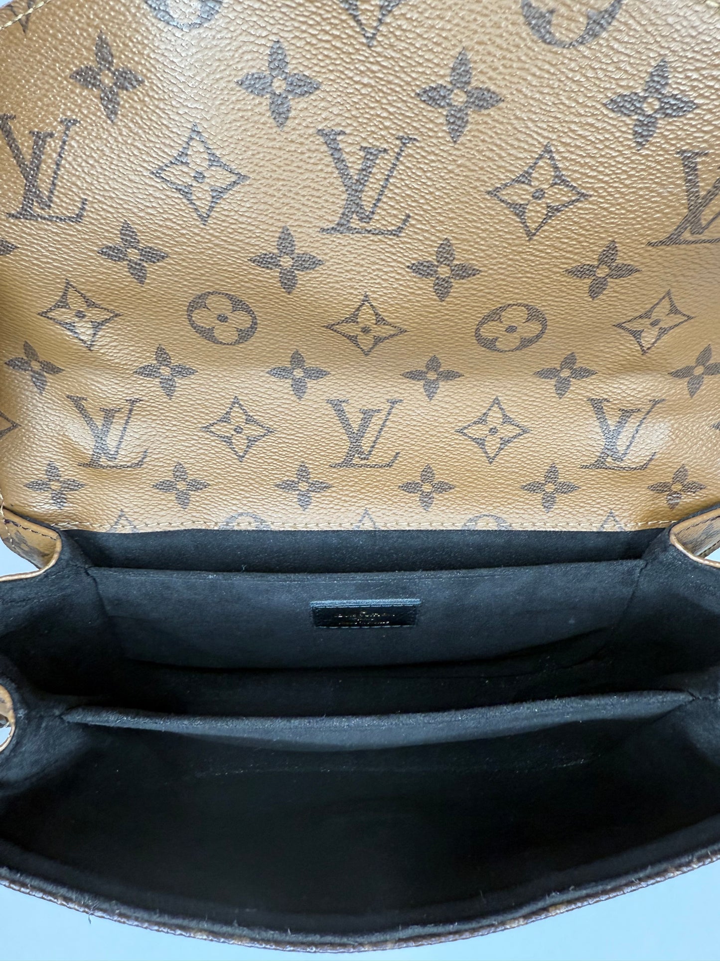 Louis Vuitton Pochette Métis Monogram Reverse Canvas