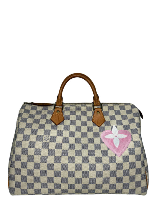 Louis Vuitton Speedy 35 Damier Azur Canvas