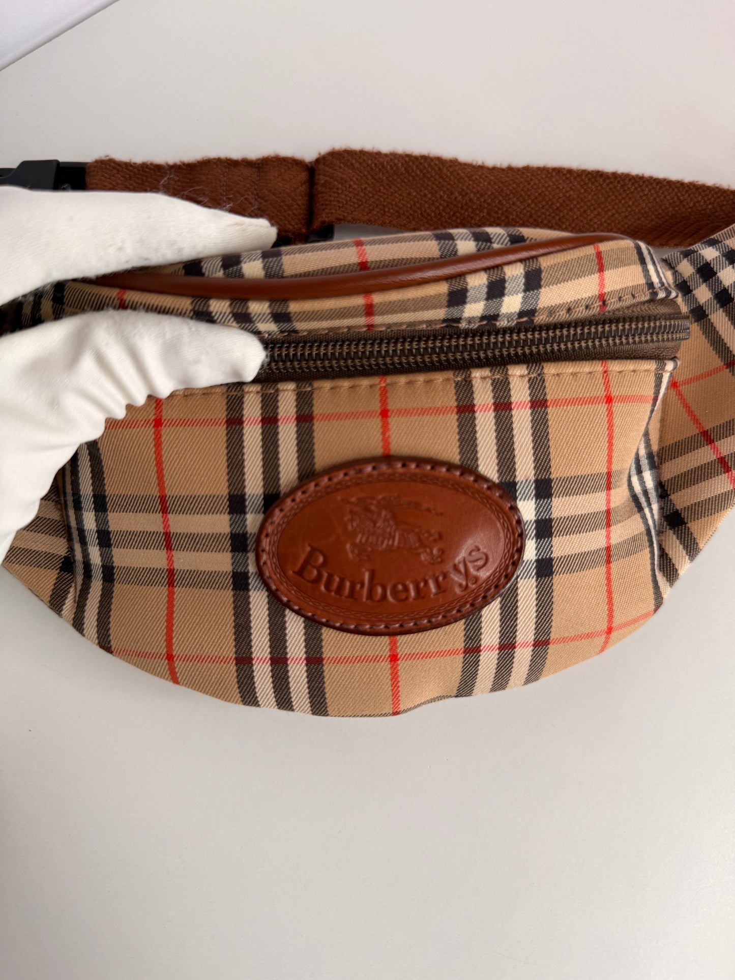 Burberry's Nylon Vintage Check Bum Bag