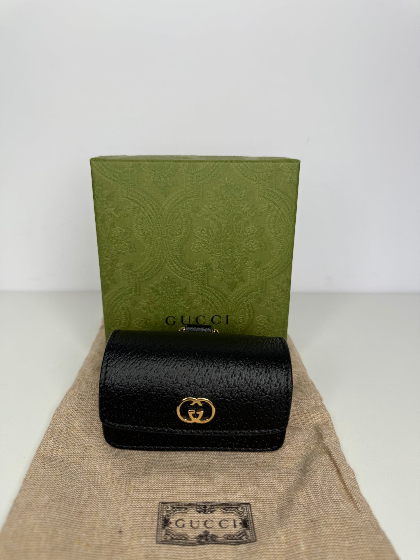 Gucci Double G Etiquette Bag Charm