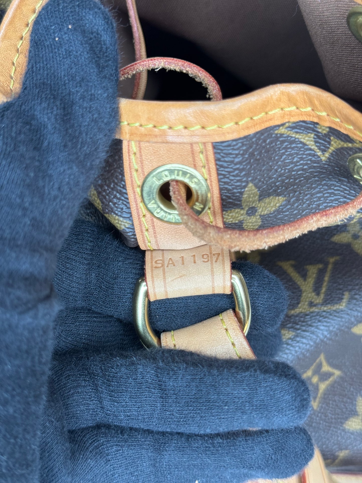 Louis Vuitton Monogram Canvas Large Noé Bag