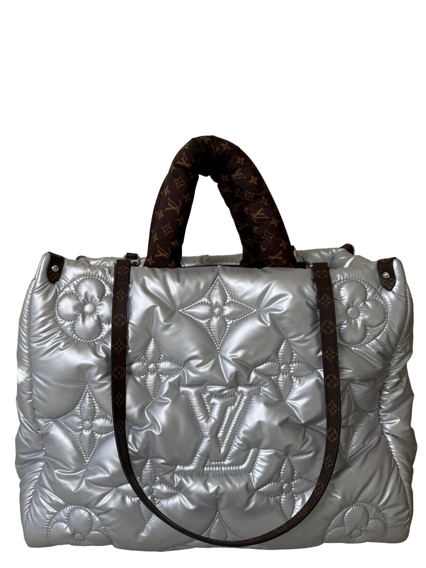 Louis Vuitton PillowOnTheGo GM Monogram Quilted Econyl Nylon Tote Bag