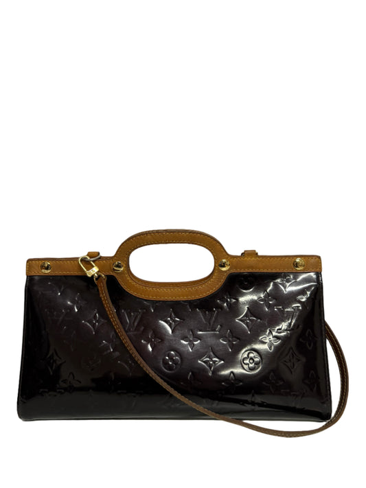 Louis Vuitton Amarante Monogram Vernis Roxbury Drive Bag