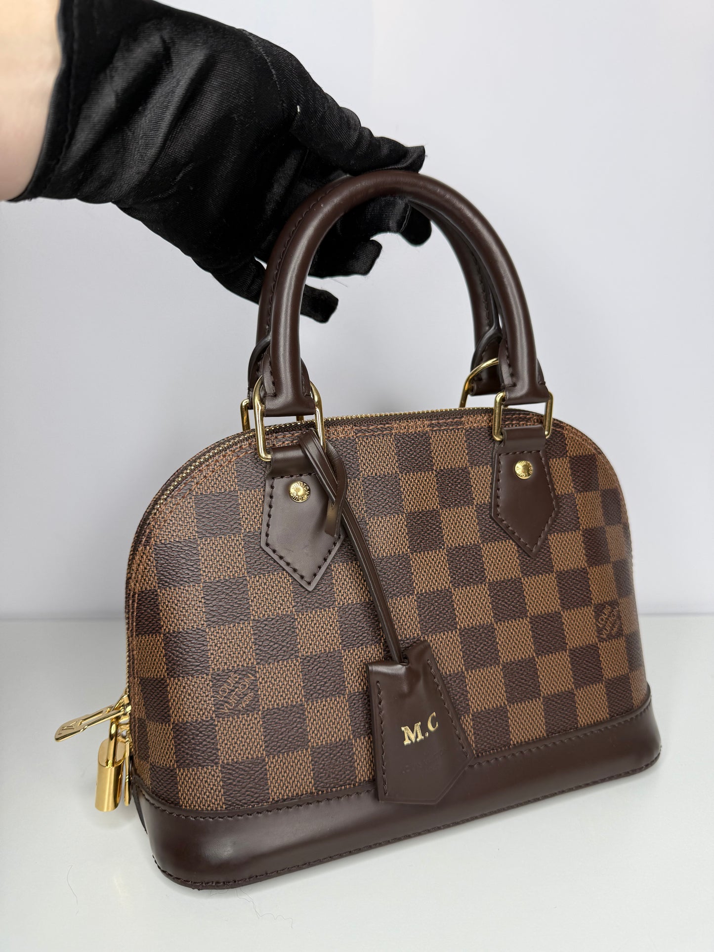 Louis Vuitton Alma BB Damier Ebene Canvas