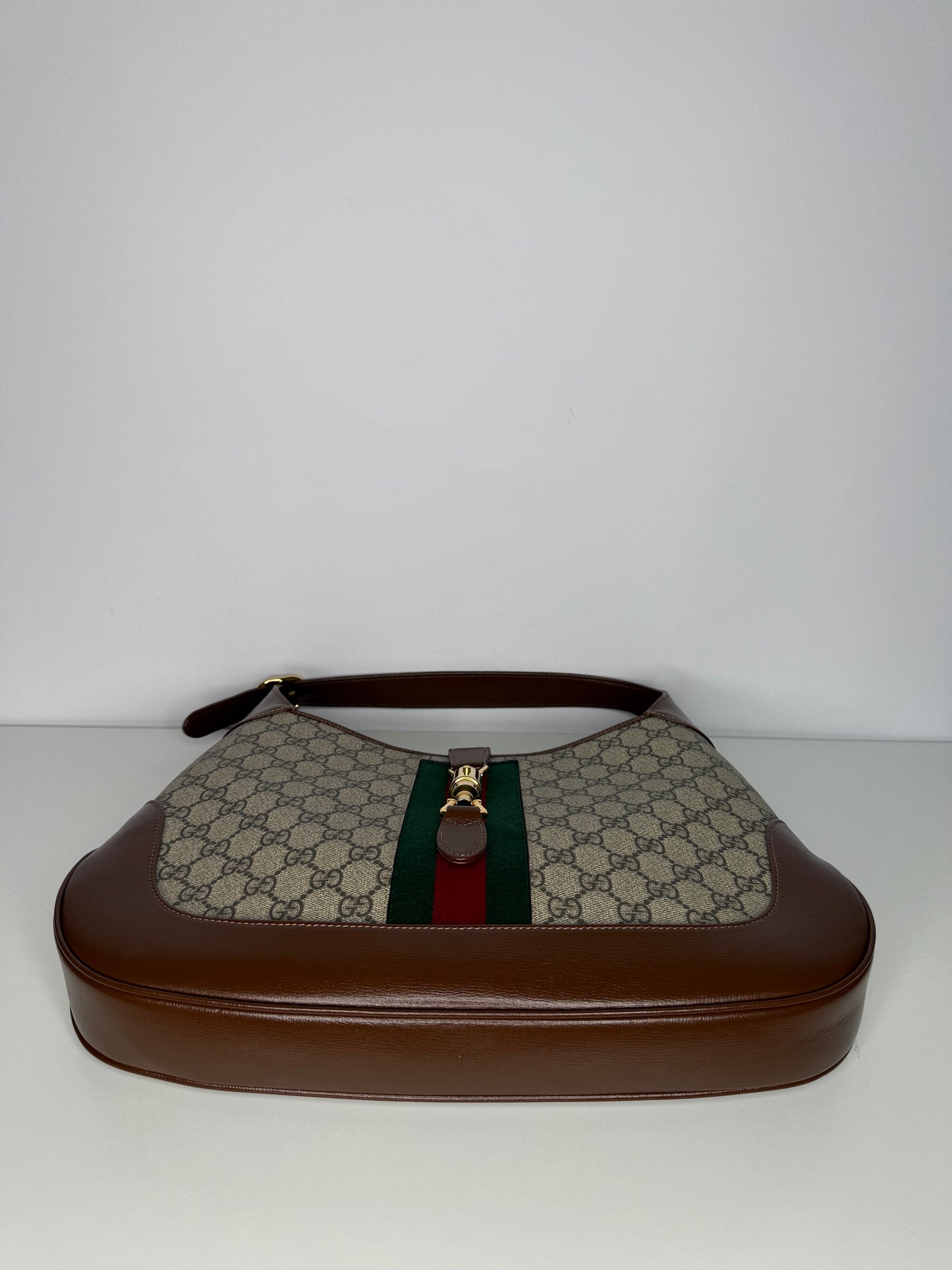 Gucci Jackie 1961 in GG Supreme Canvas Medium Shoulder Bag