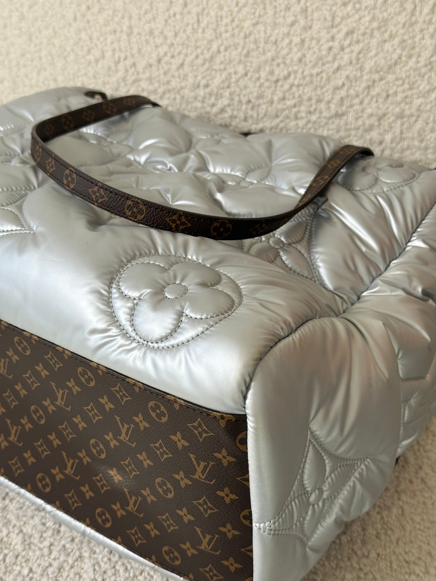 Louis Vuitton PillowOnTheGo GM Monogram Quilted Econyl Nylon Tote Bag